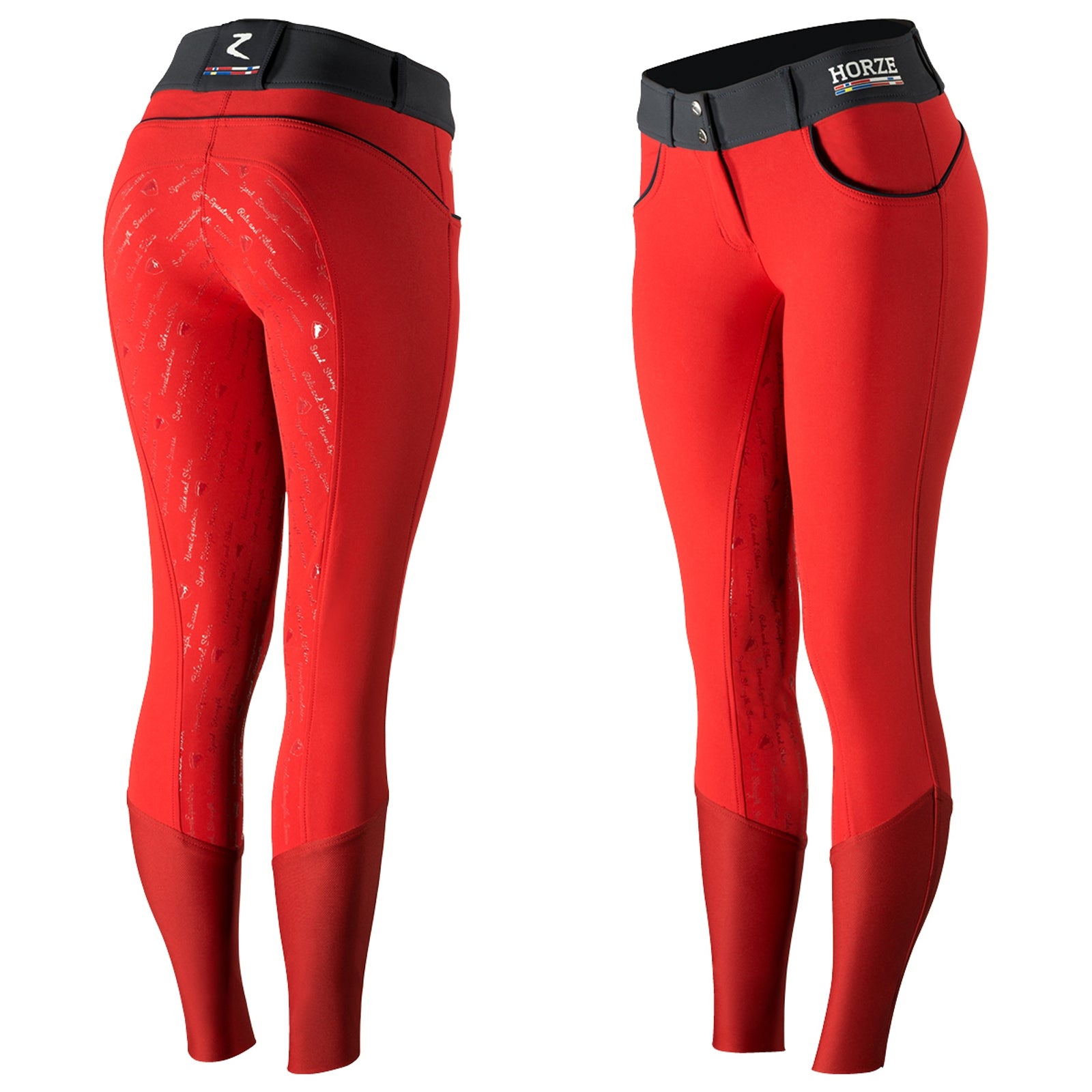Horze Nordic Performance Women's Silicone Full Seat Breeches UPF 50+ Womens Breeches