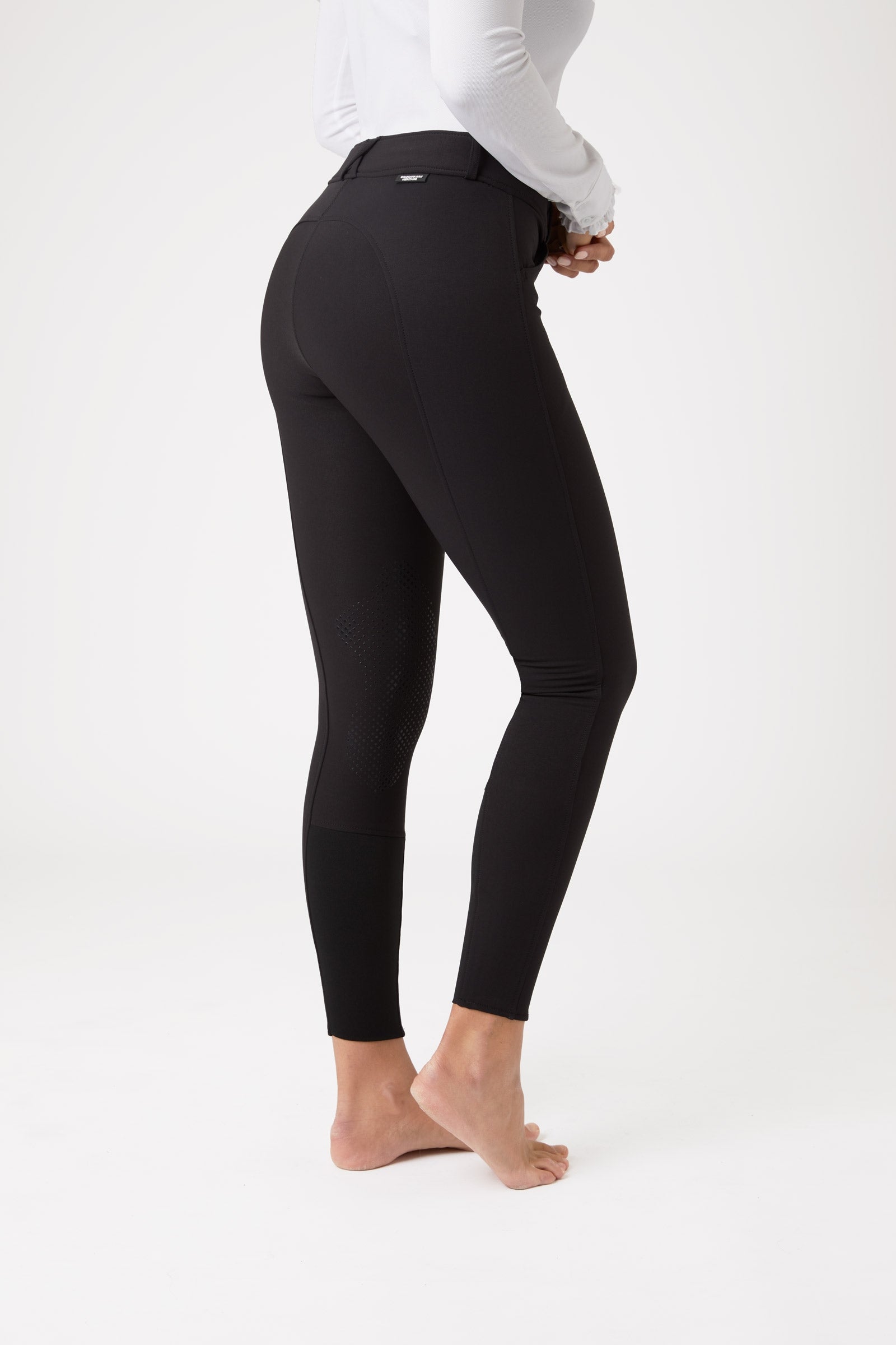 Horze Grand Prix ridebukse med kneforsterkning i silikon for damer, UPF 50+ Womens Breeches