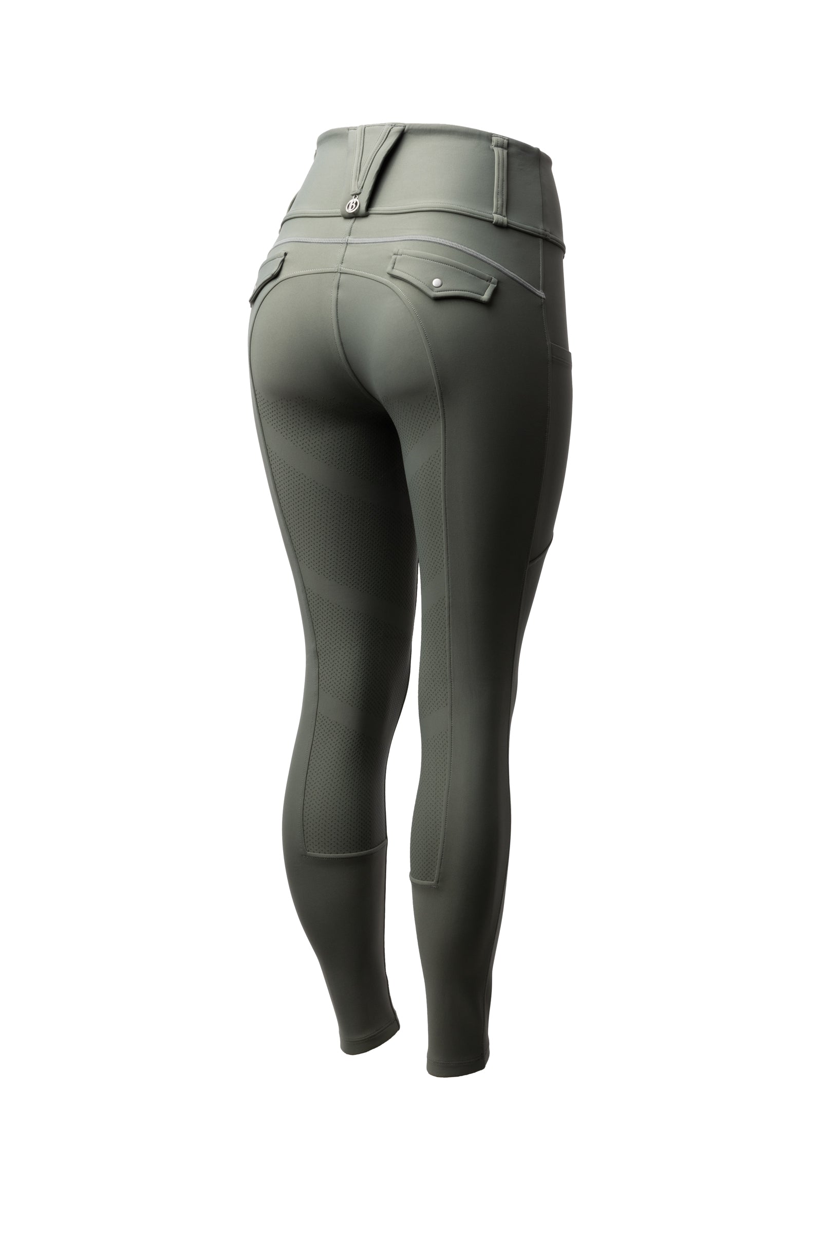 B Vertigo Chiara Women's Compression Hybrid Breeches With Full Grip Womens Breeches