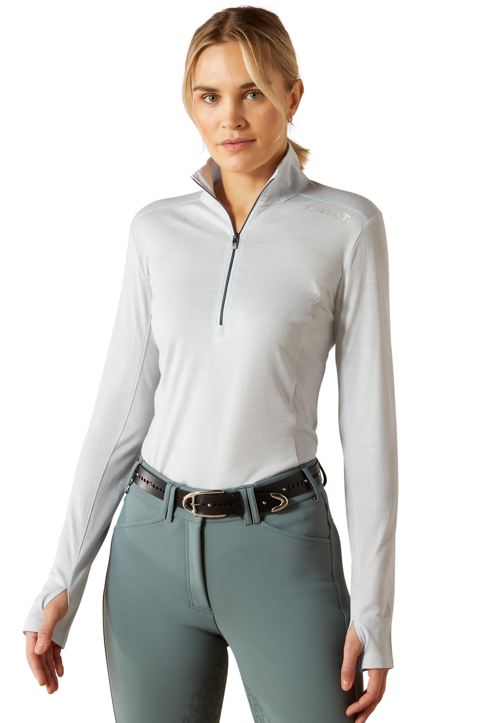 Ariat Cheviot Women´s 1/4 Zip Baselayer Shirt Rideklær til dame