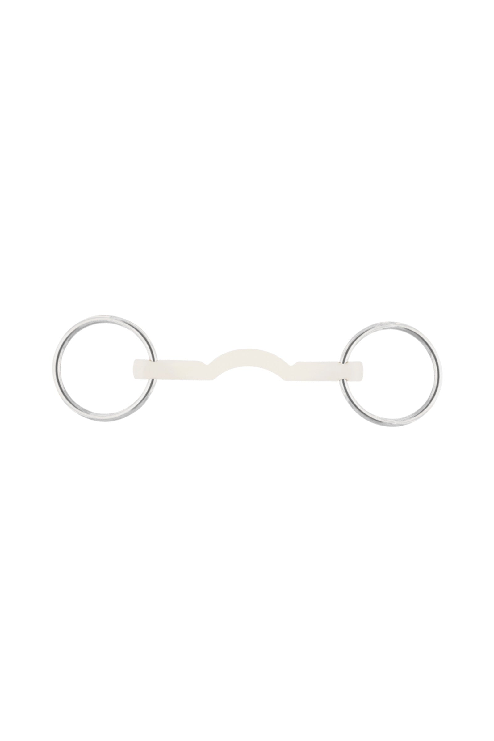 Sprenger Nathe Mullen Mouth Bit 15mm Soft, w/ Port (70mm ring) Horse Bits