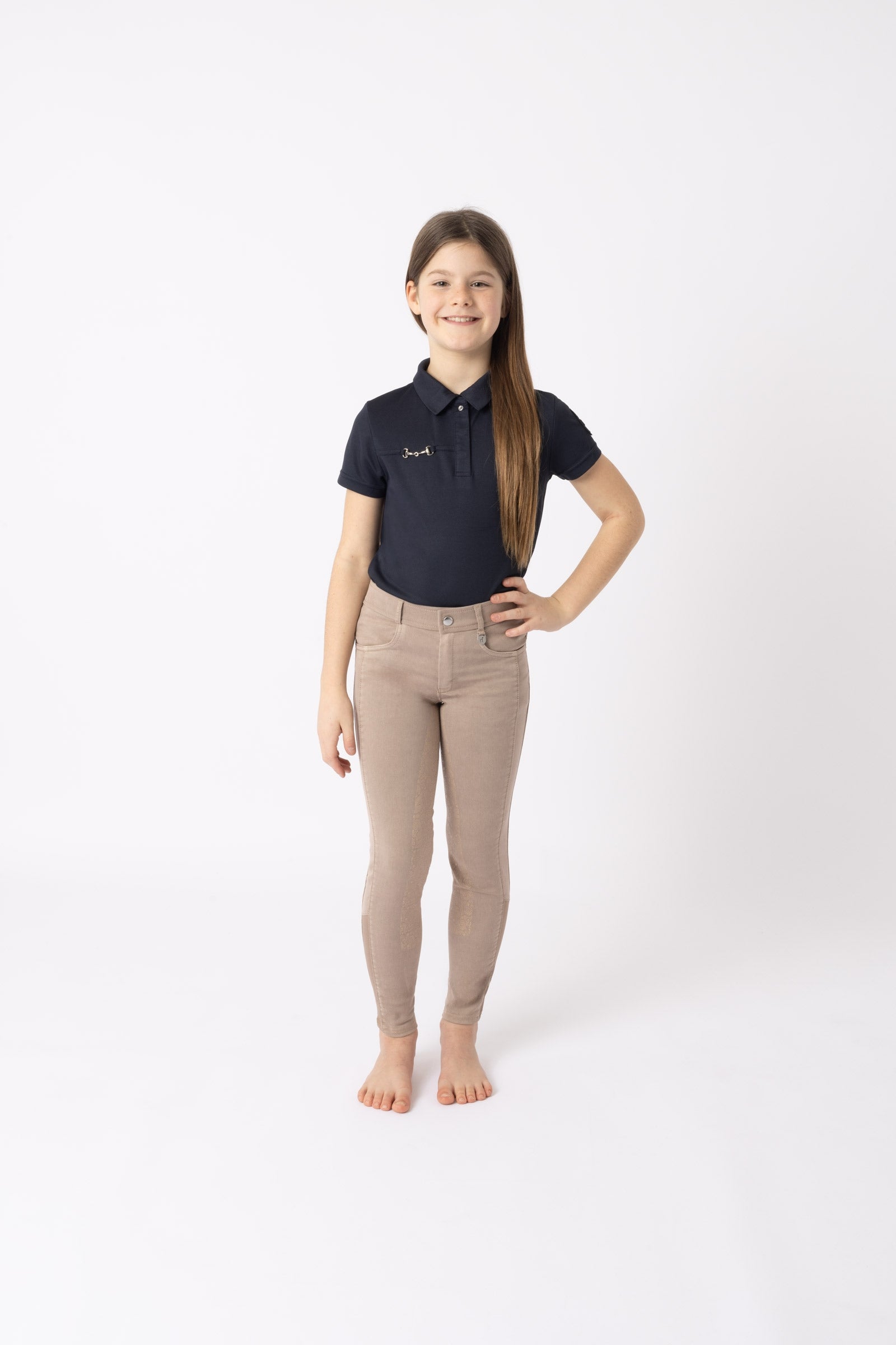 Horze Suki Kids' Full Grip Breeches Kids Apparel