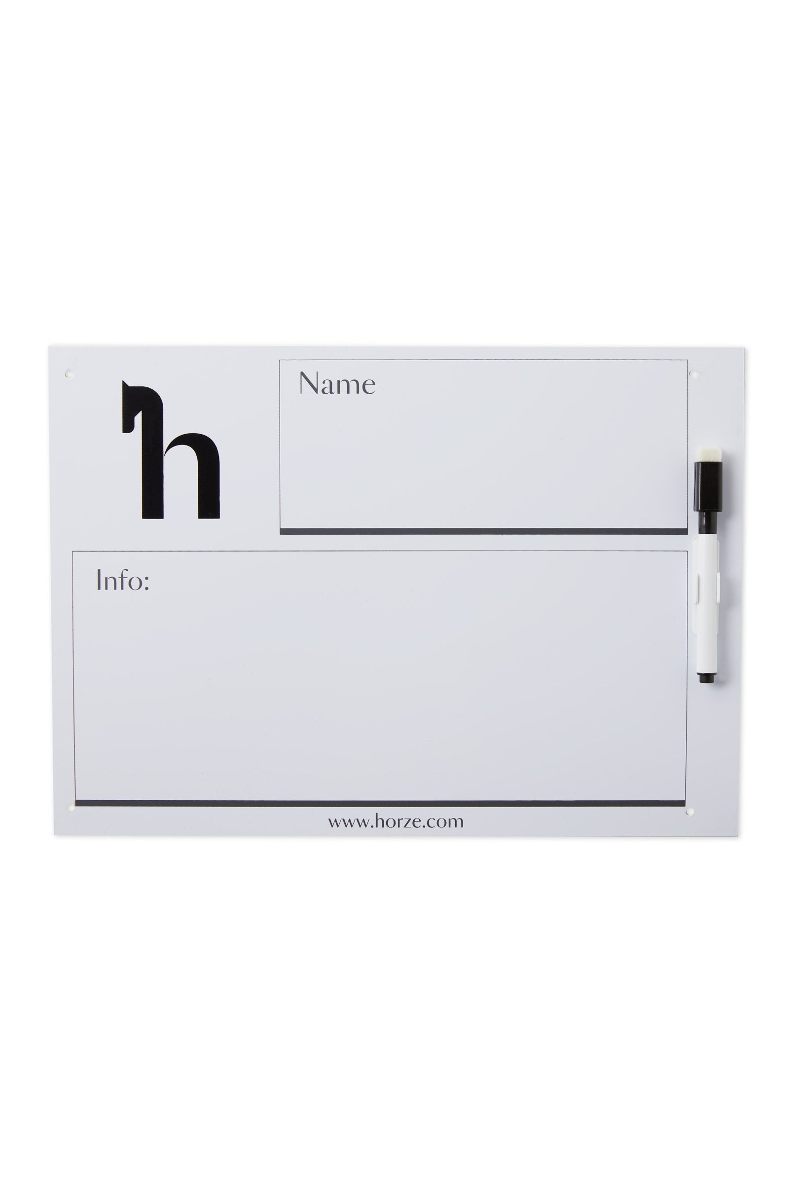 Horze whiteboard Stallutstyr