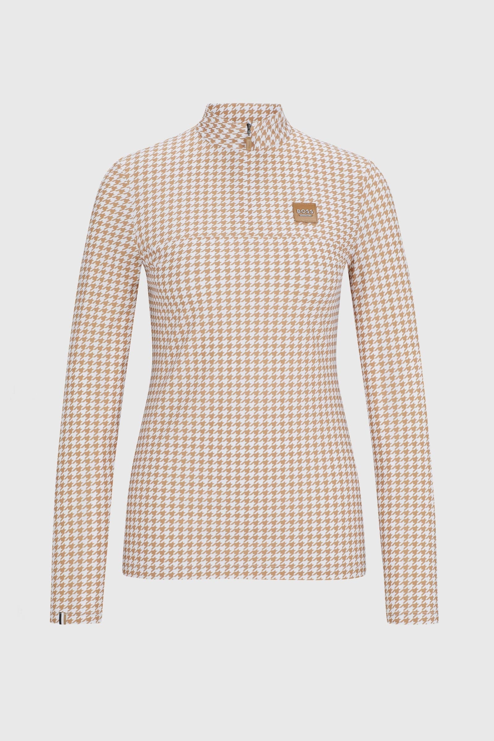 Boss Rachel treningsskjorte Houndstooth Rideklær til dame