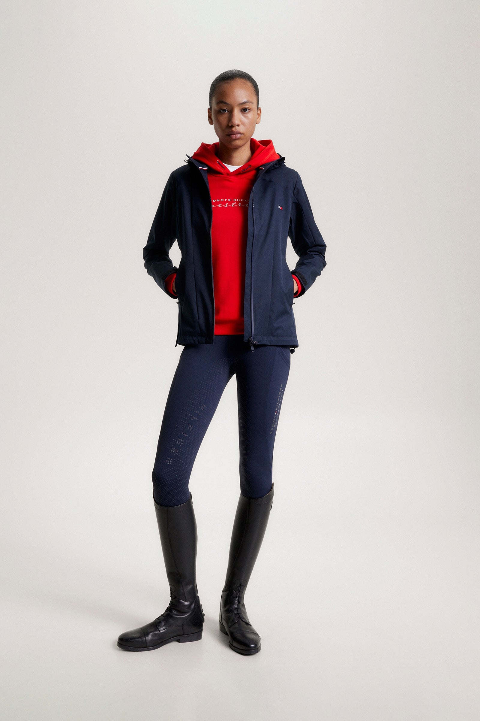 Tommy Hilfiger Equestrian Barcelona Fitted Rain Jacket Women’s Riding Clothing