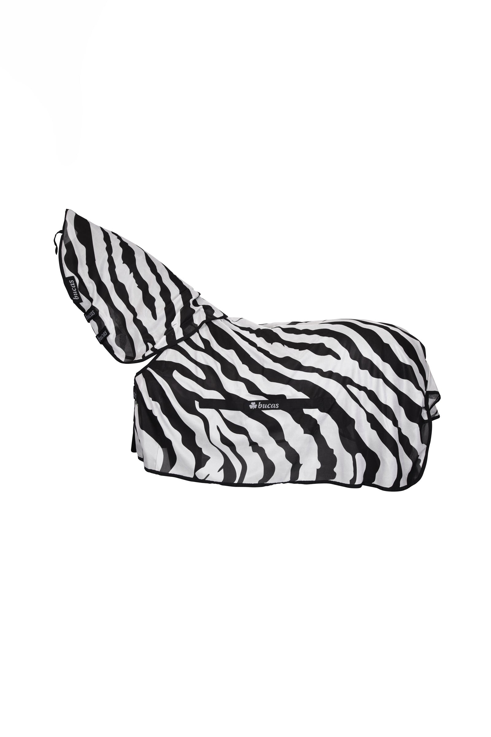 Bucas Buzz-Off Zebra fluedekken med avtagbart halsstykke Dekken
