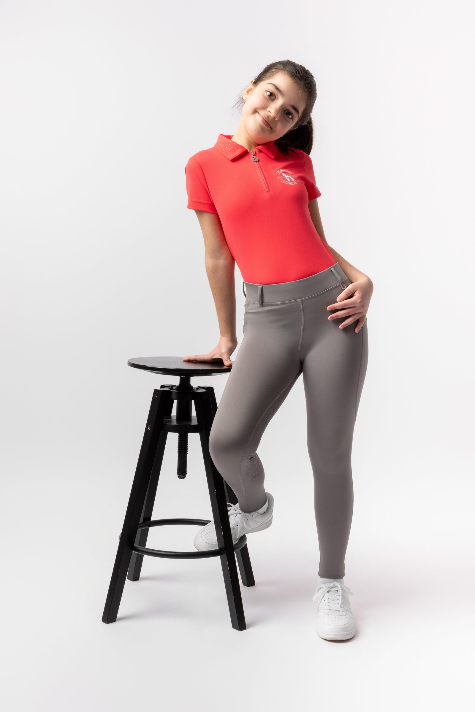 Horze Dea Kids´ Riding Tights With Full Grip Kids Apparel