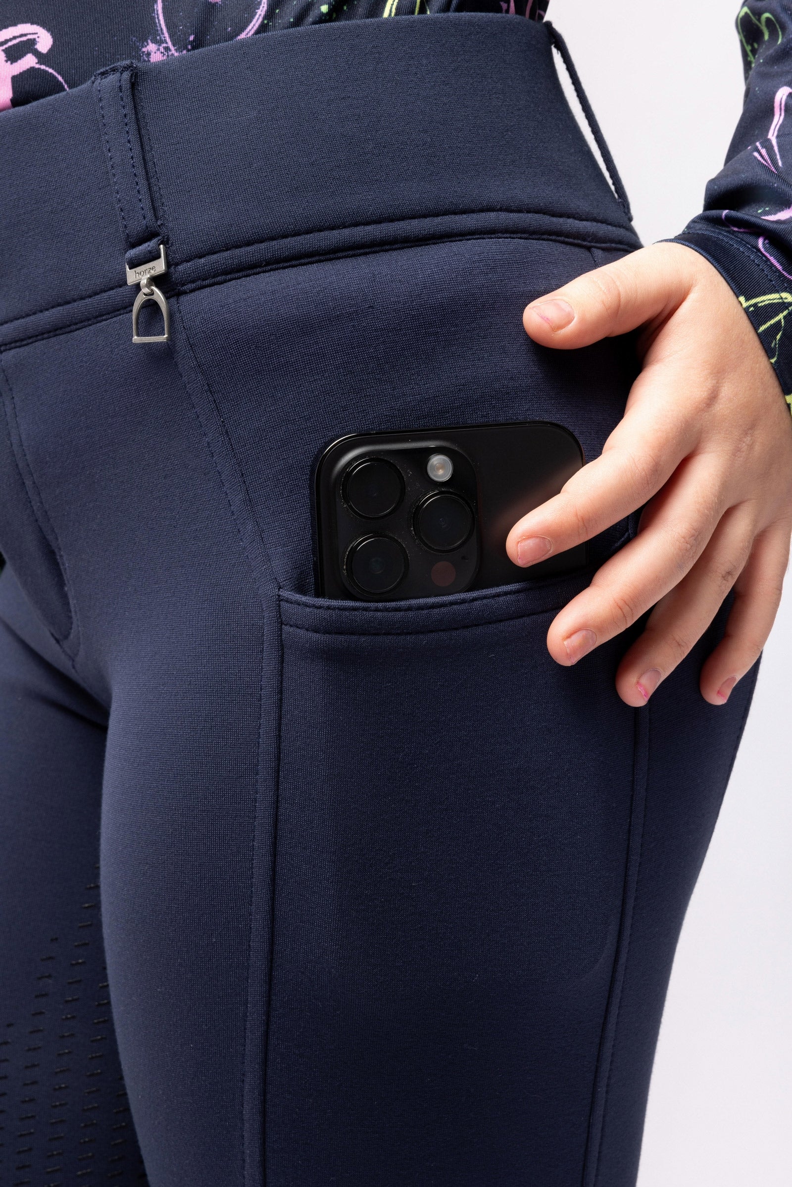 Horze Mira Kids´ Full Grip Breeches Kids Apparel