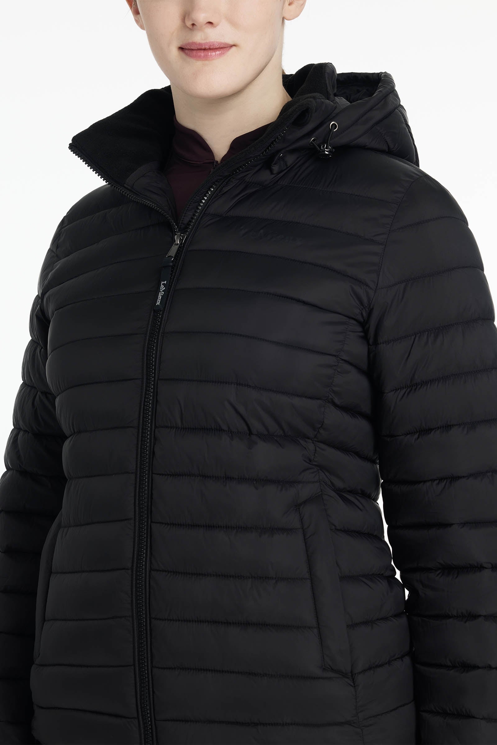 LeMieux Rose Women´s Hooded Puffer Jacket Women’s Riding Clothing