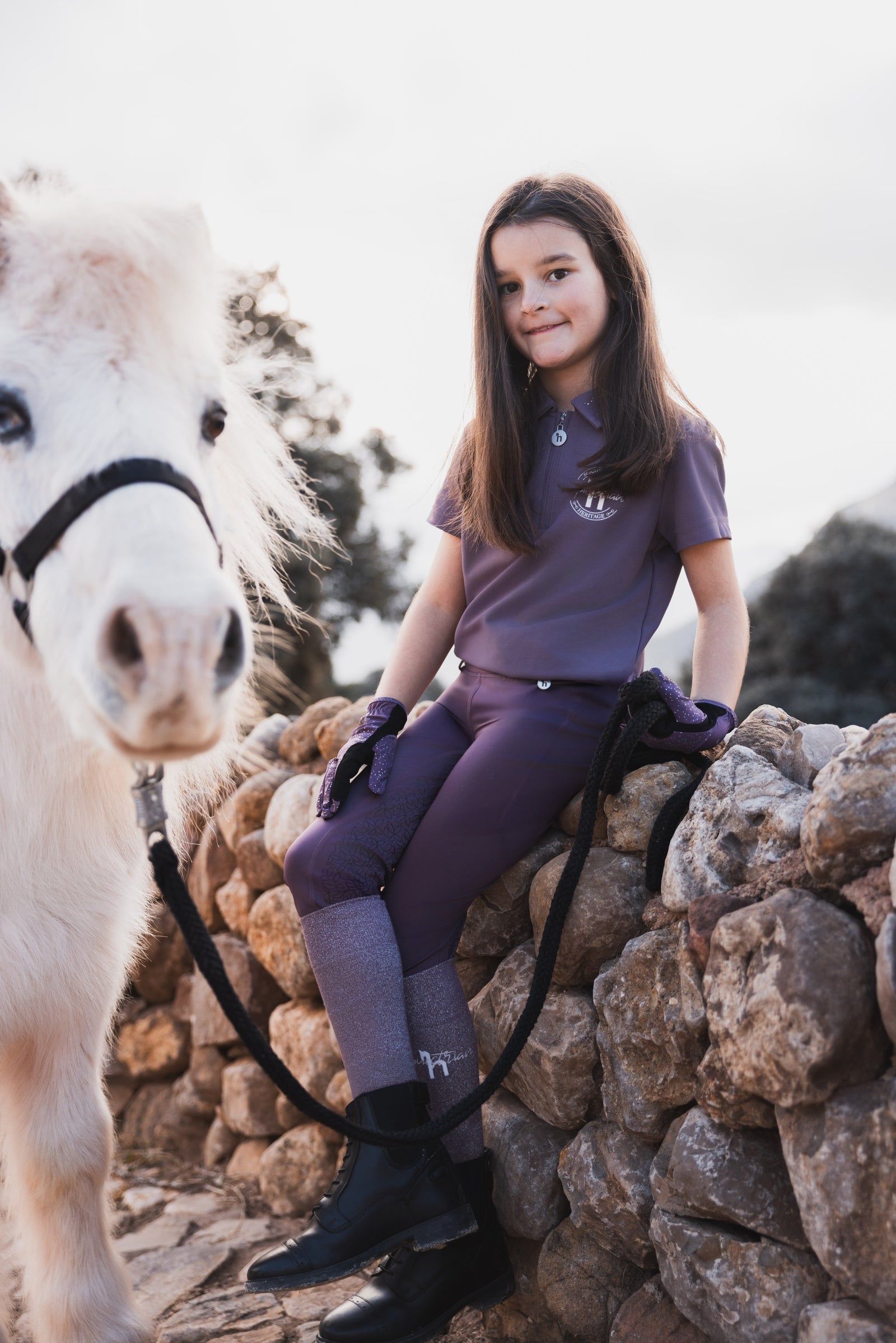 Horze Fay Kid´s Riding Gloves Kids Apparel