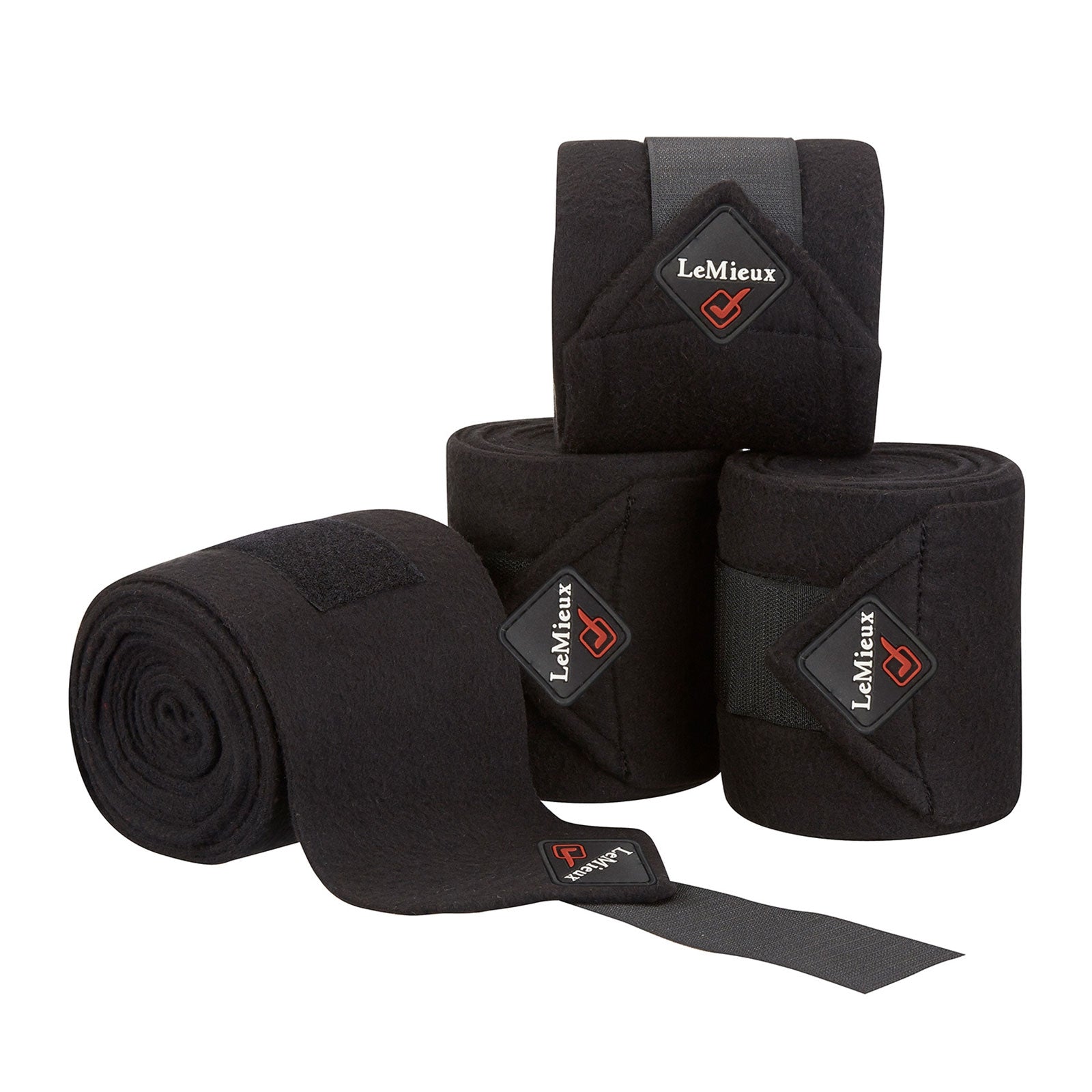 LeMieux Luxury Polo Bandages, set of 4 Leg Protection & Hoof Protection for Horses