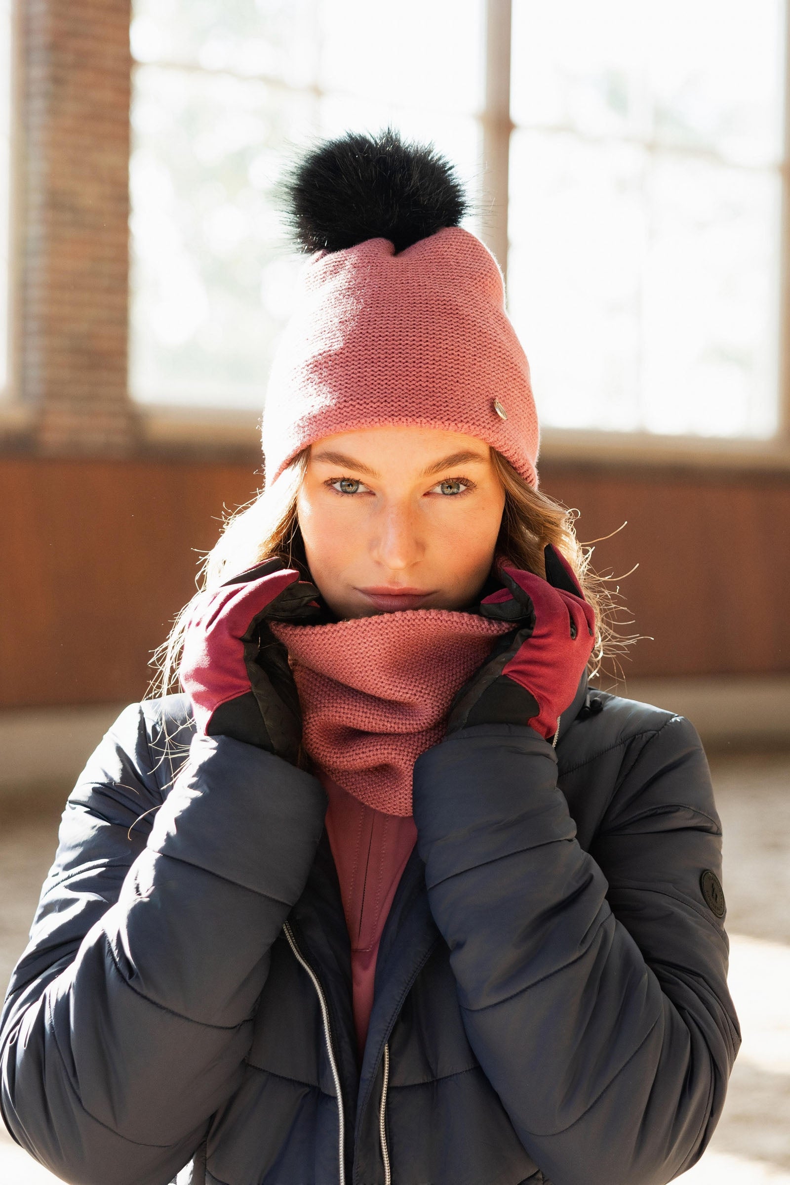 Horze Haze Knitted Hat Accessories