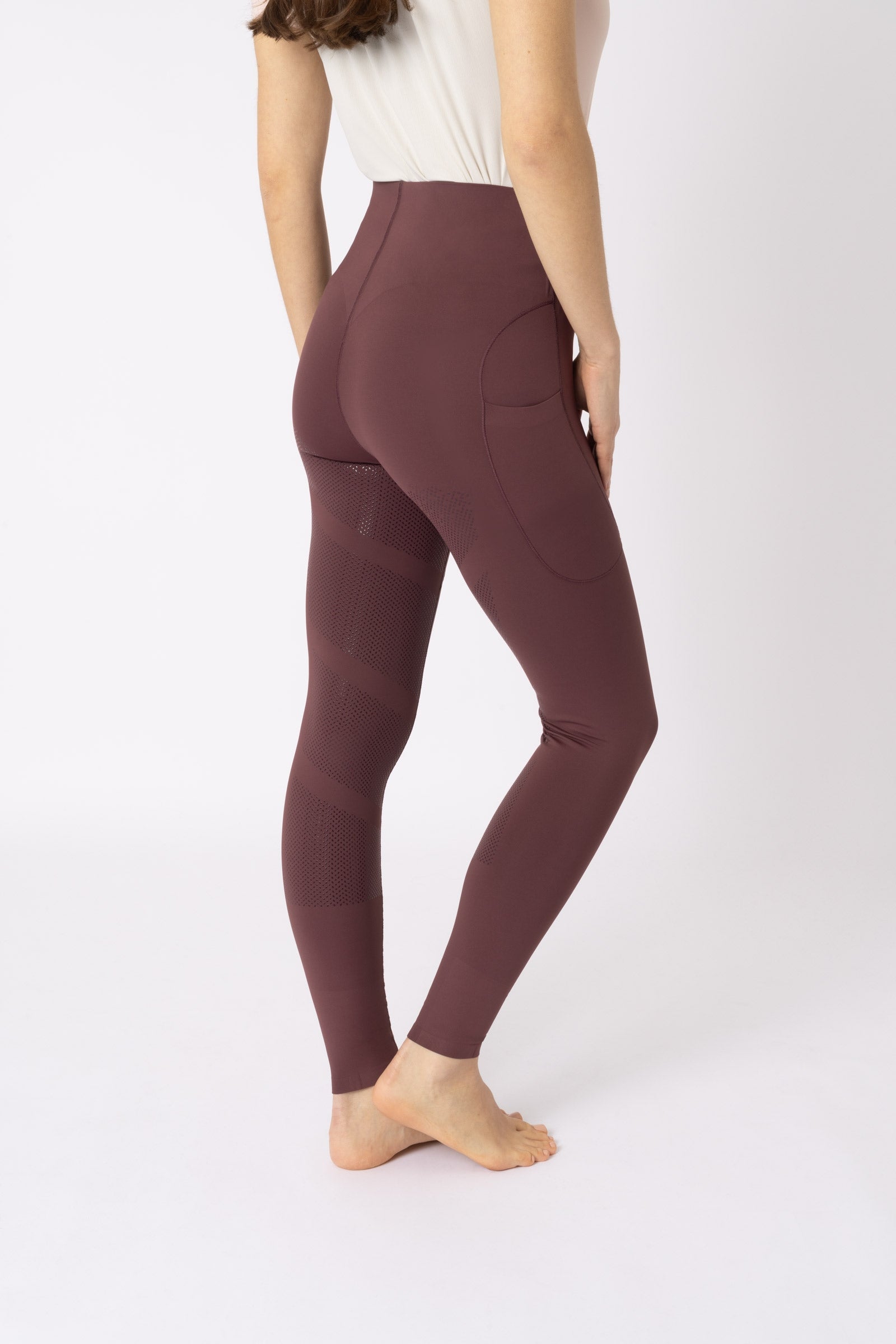 B Vertigo Viktoria helforsterkede ridetights for damer med færre sømmer Womens Breeches