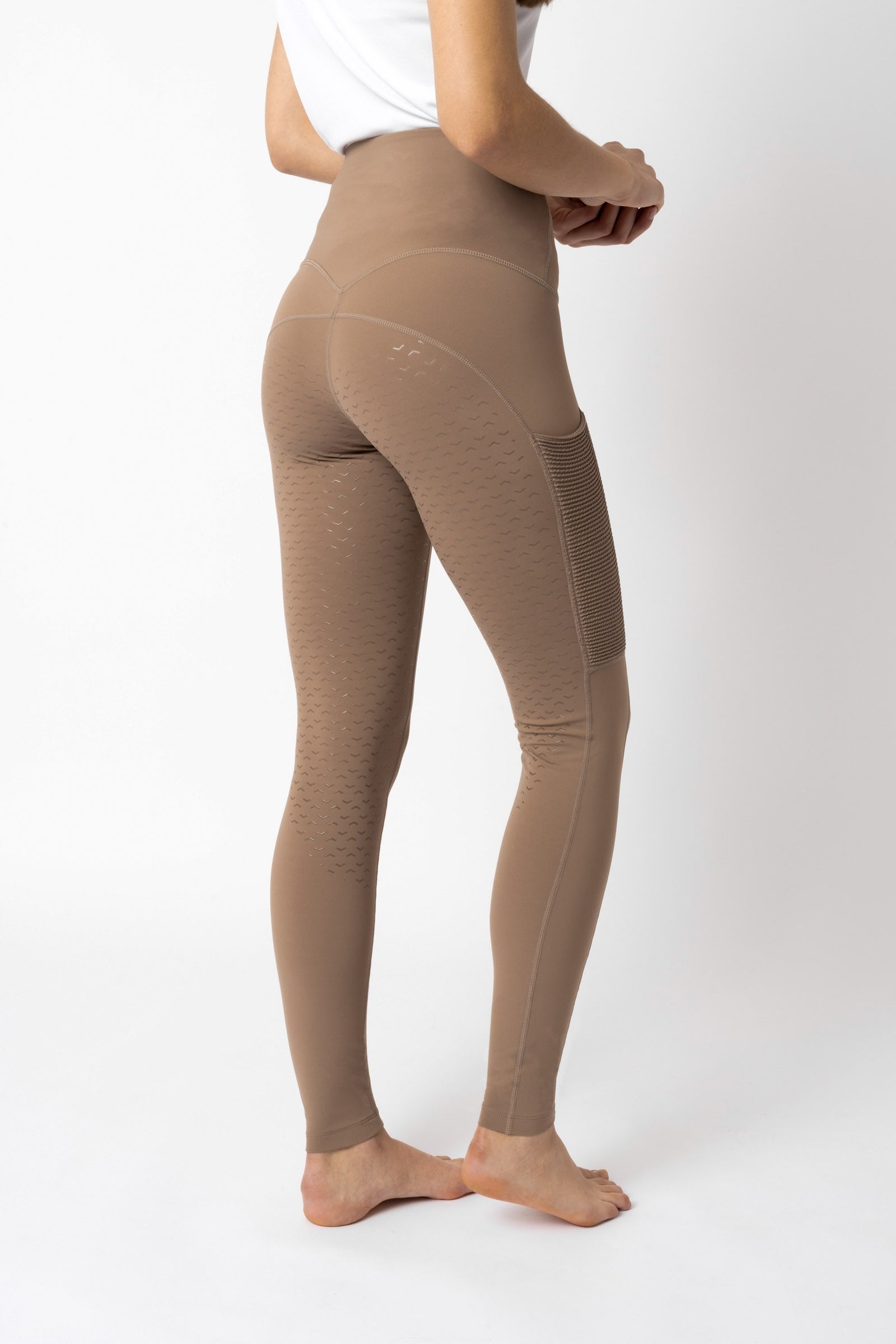 Horze Brina helforsterkede ridetights til dame Womens Breeches