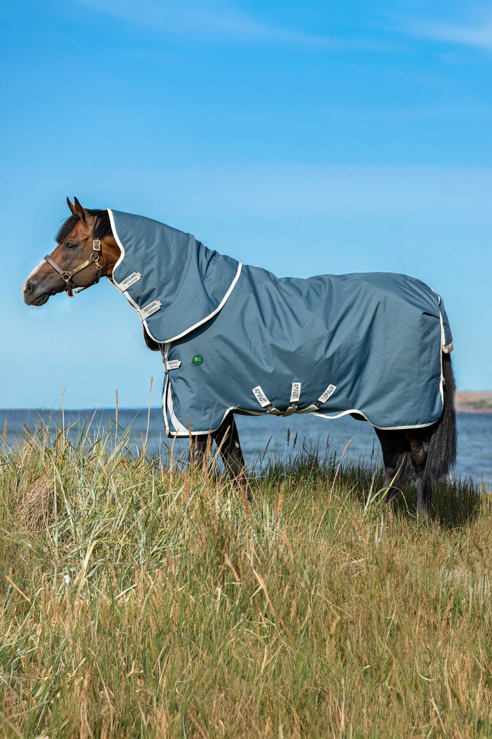 Horseware Amigo AmEco 12 Plus utedekken med avtakbar nakkedel, 0 g Dekken
