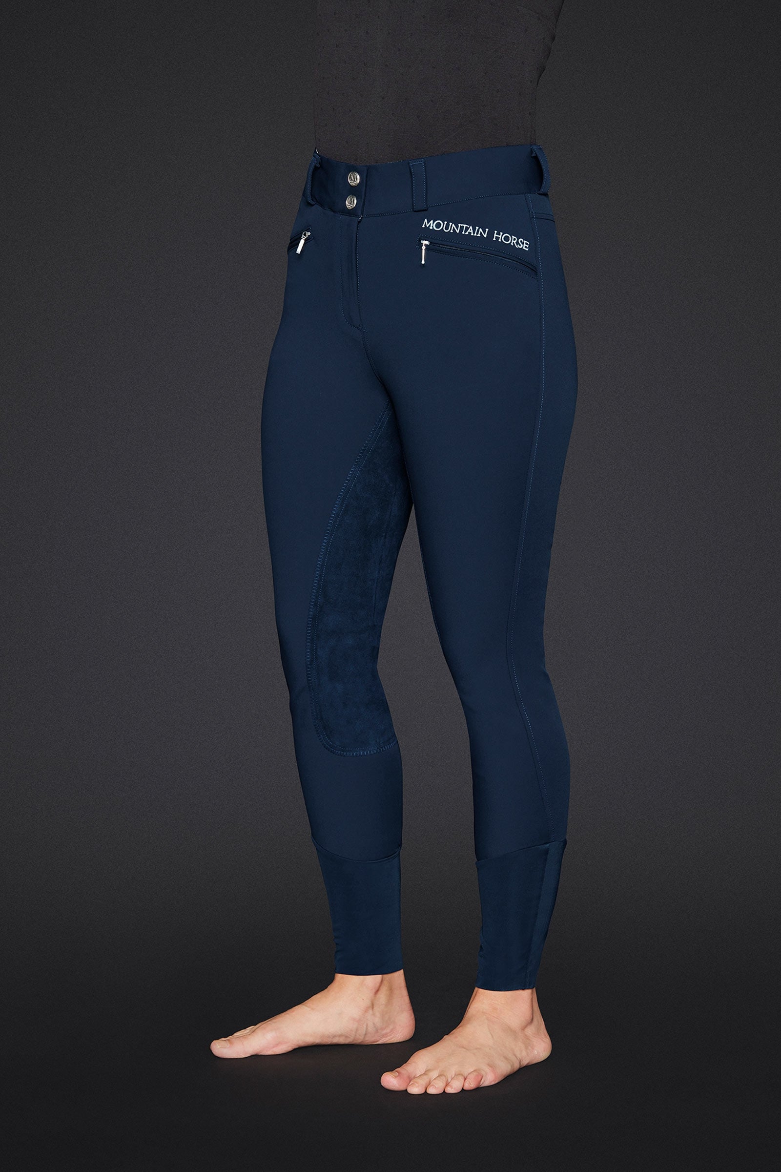 Mountain Horse Diana Women's Full Seat Breeches With Imitation Leather Womens Breeches