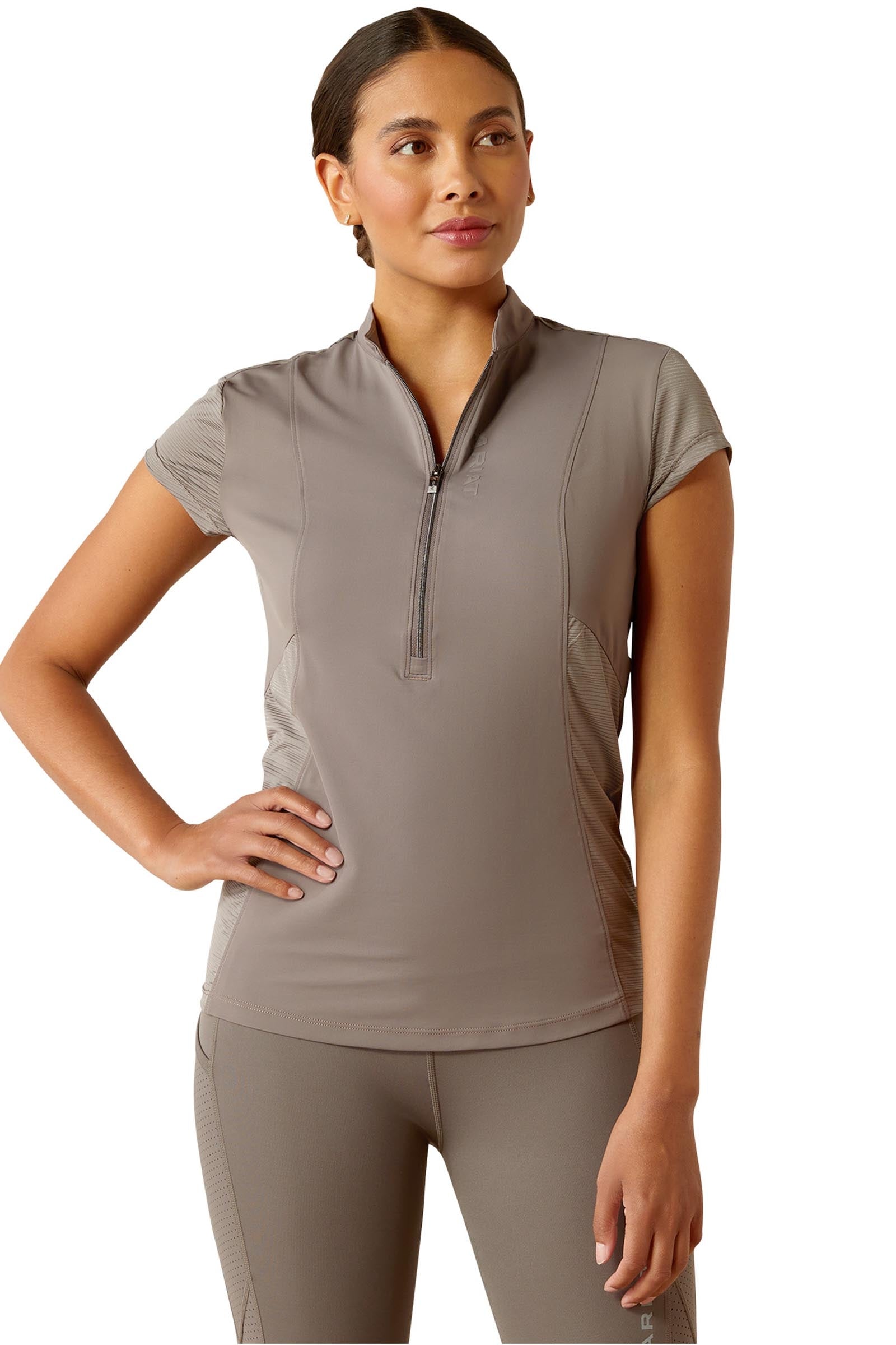 Ariat Breathe dame-baselayer med 1/2 glidelås Rideklær til dame