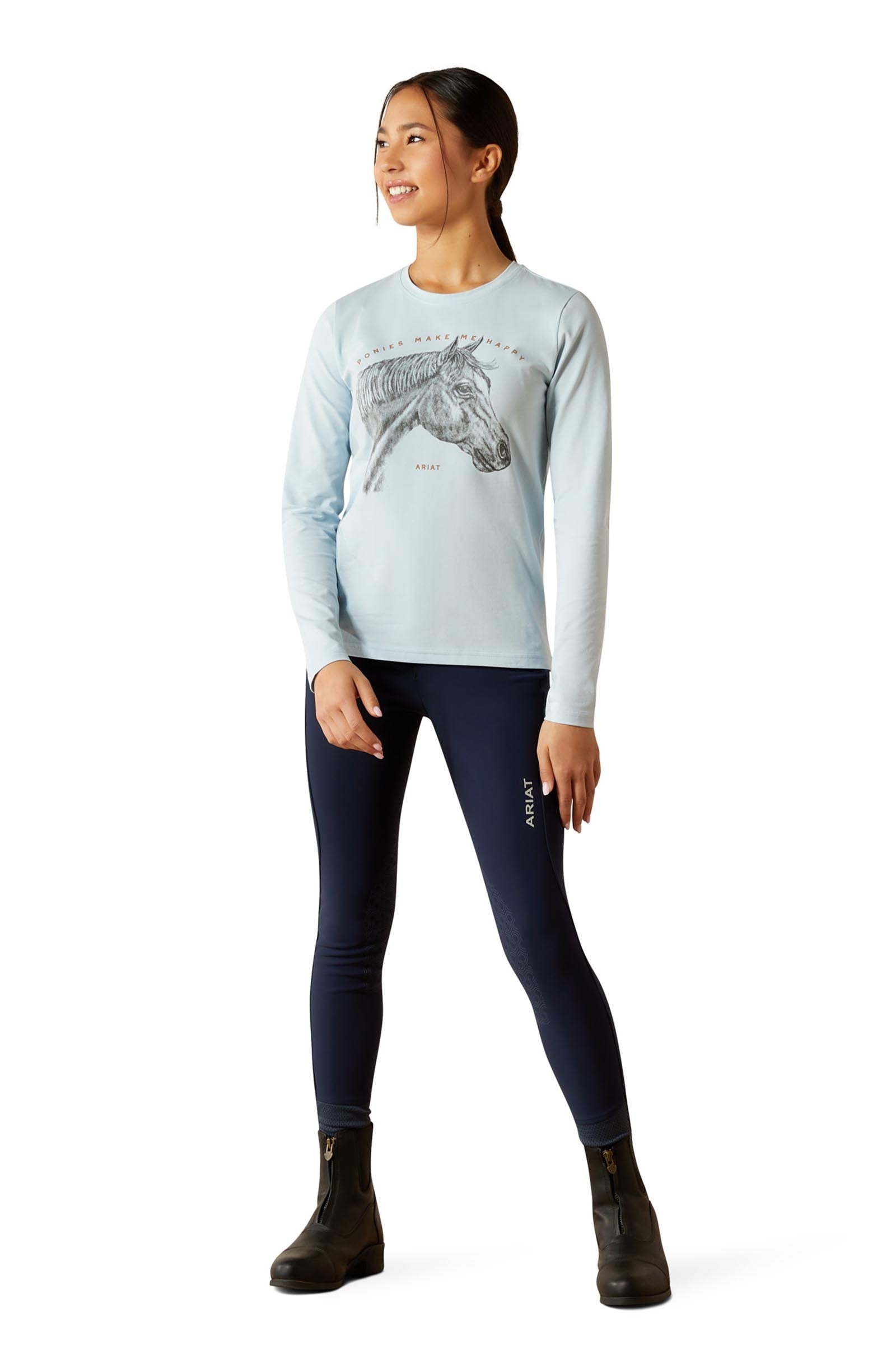 Ariat Happy Kids´ Longsleeved Shirt Young Rider Apparel
