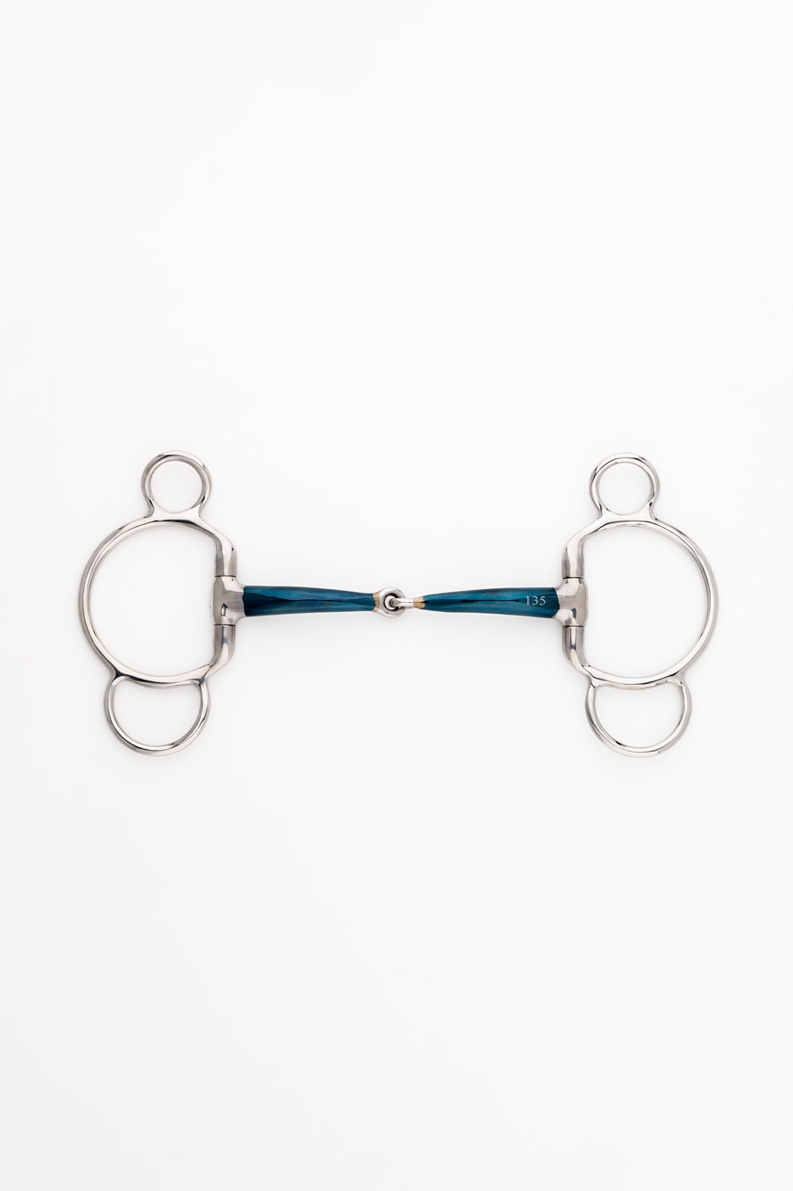 Kavalkade ergonomisk 3-ringsbitt, enkelledd, 14 mm Bitt