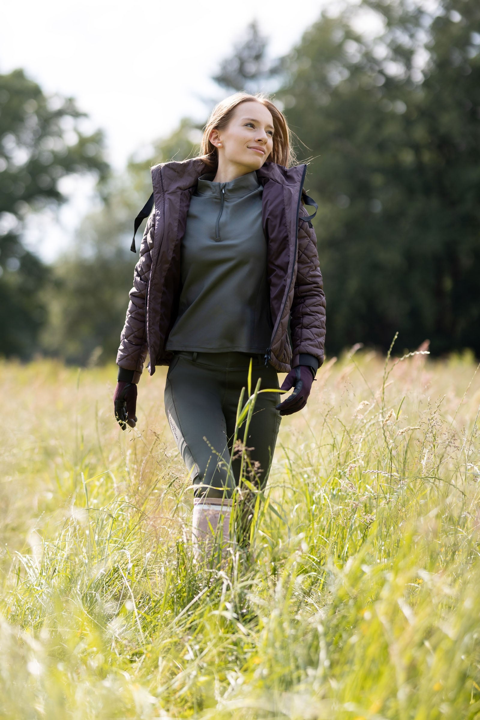 Horze Young Rider Perla All Season Riding Gloves Riding Gloves