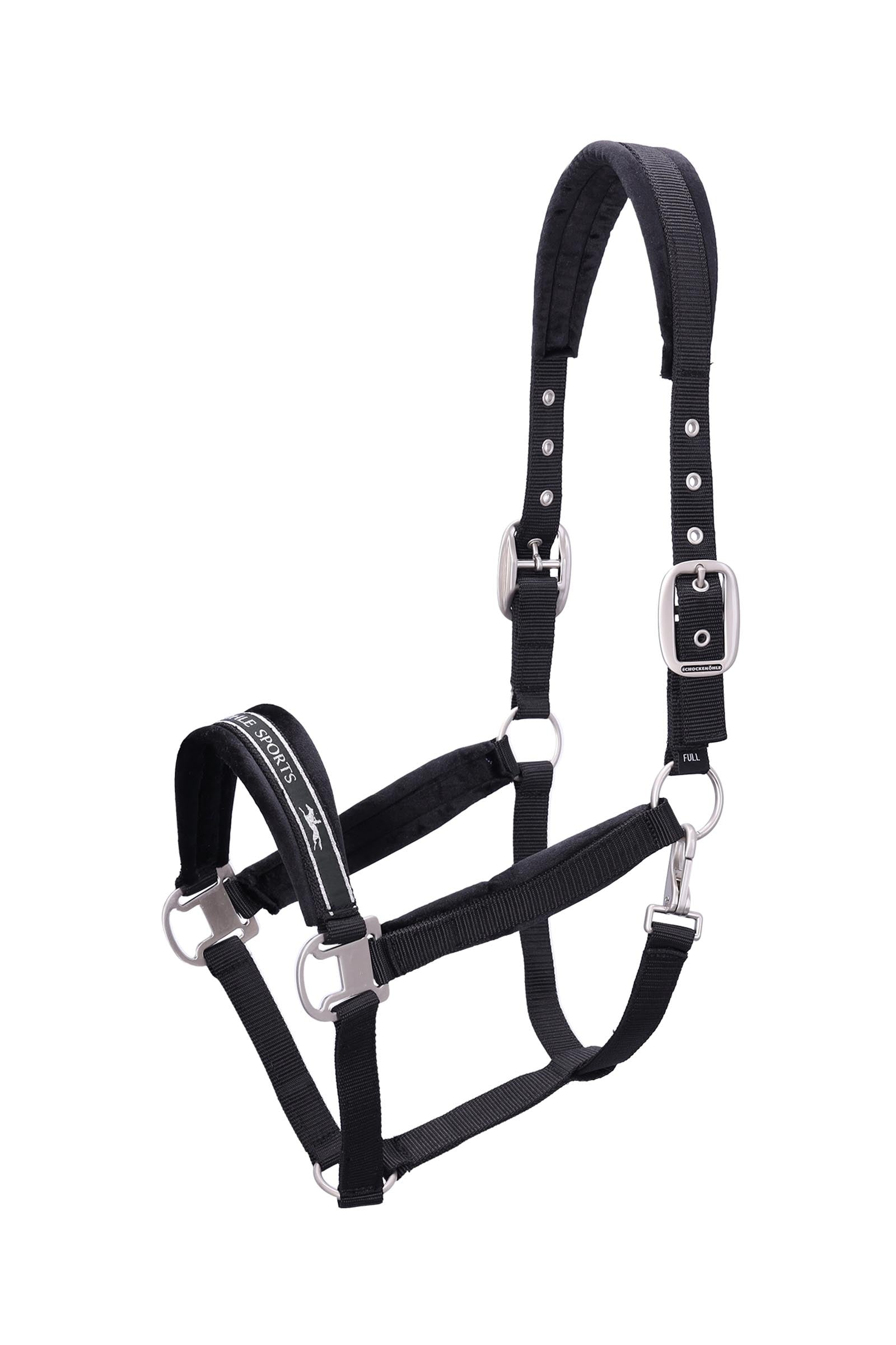 Schockemöhle Sports Halter SP Soft Velvet Style II Grimer og leietau