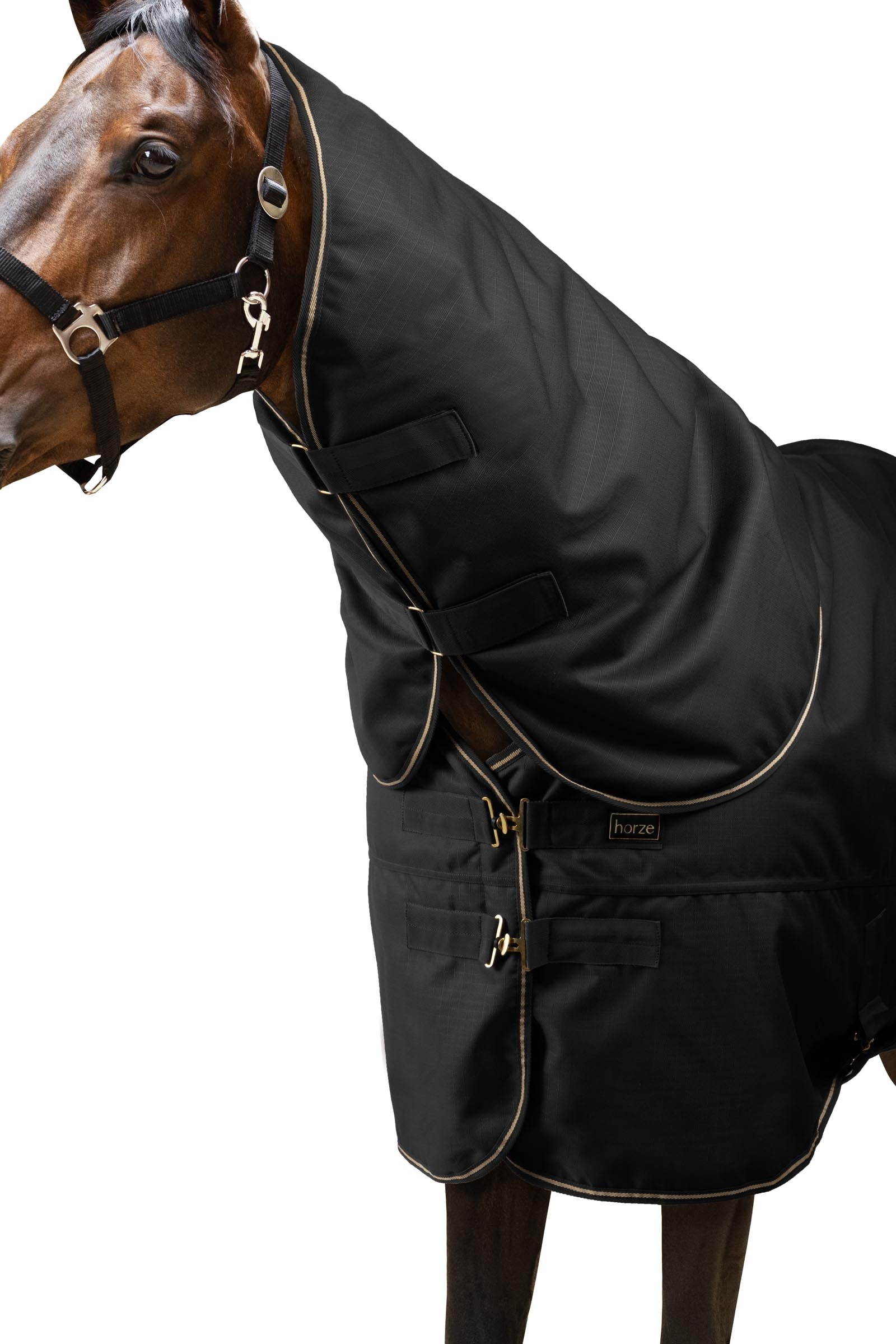 Horze 1200D Turnout Rug With Detachable Neck, 200 g Horse Rugs