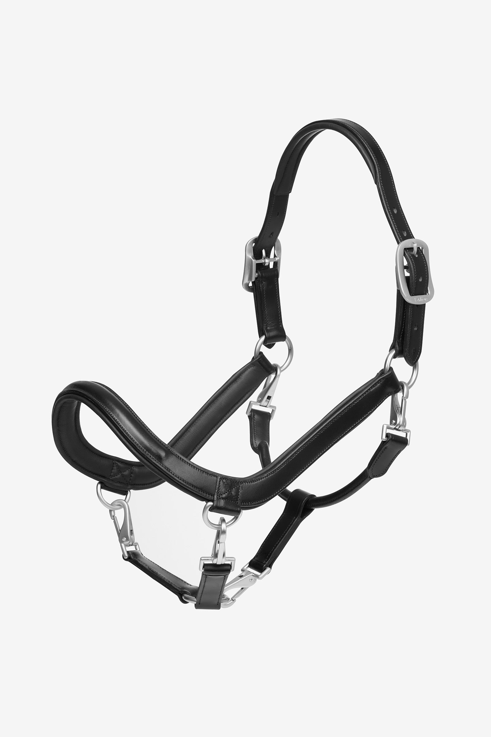 LeMieux Leather Grooming Headcollar Grimer og leietau