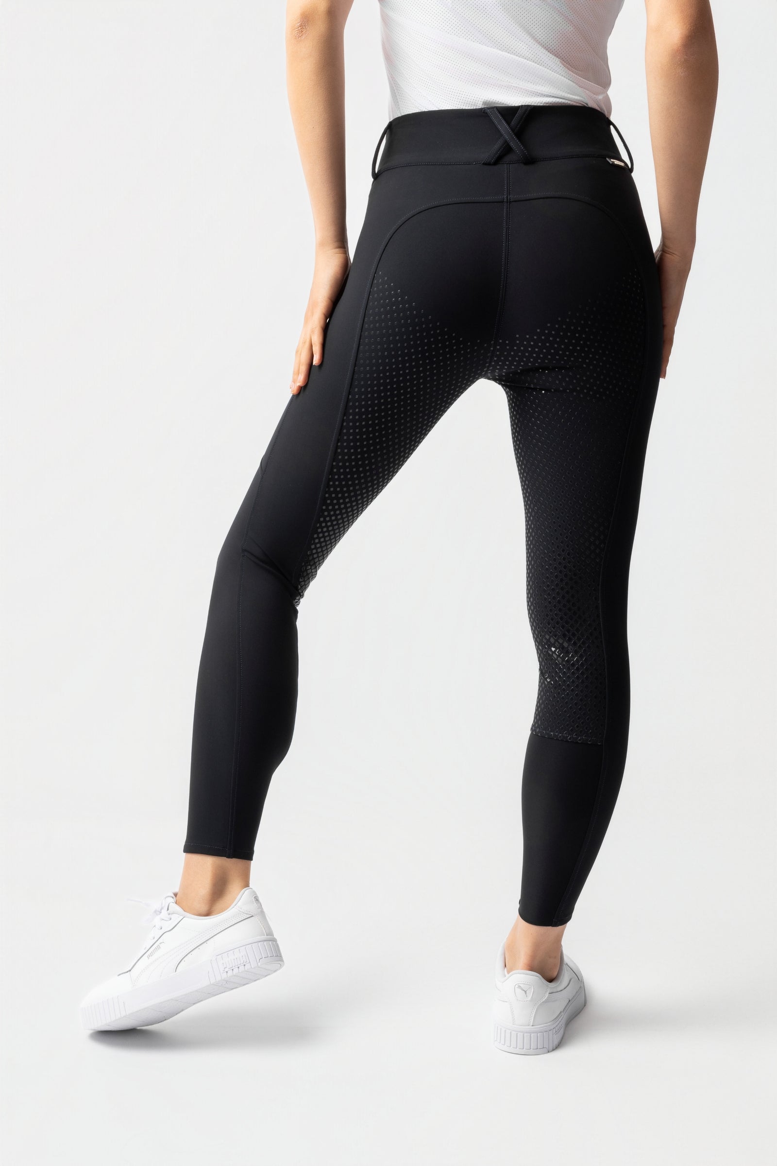 Horze Grand Prix Pro Dame Full Grip ridebukser UPF 50+ Womens Breeches