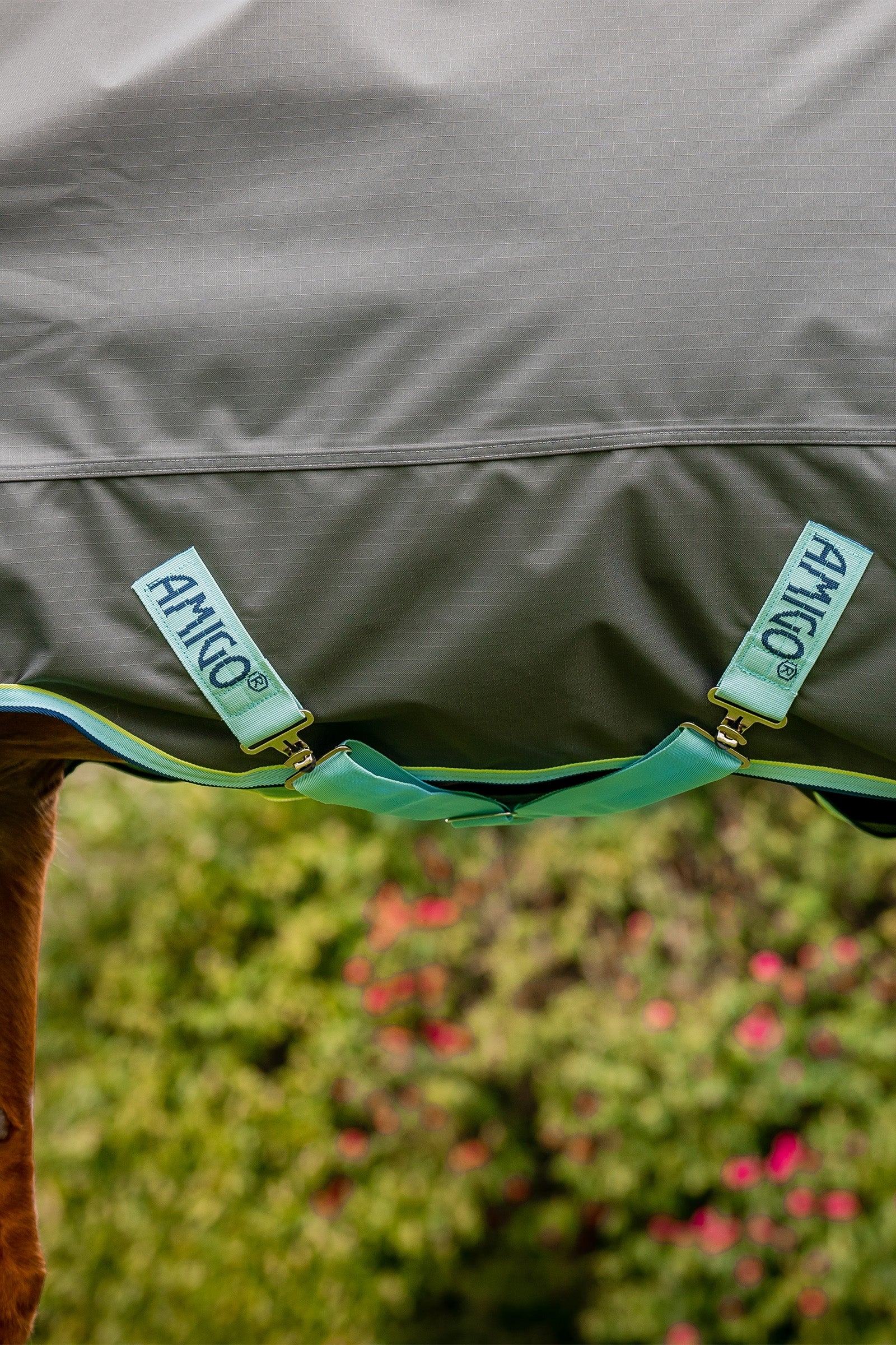 Horseware Amigo Hero Ripstop Turnout Rug With Fleece Lining, 50g Horse Rugs