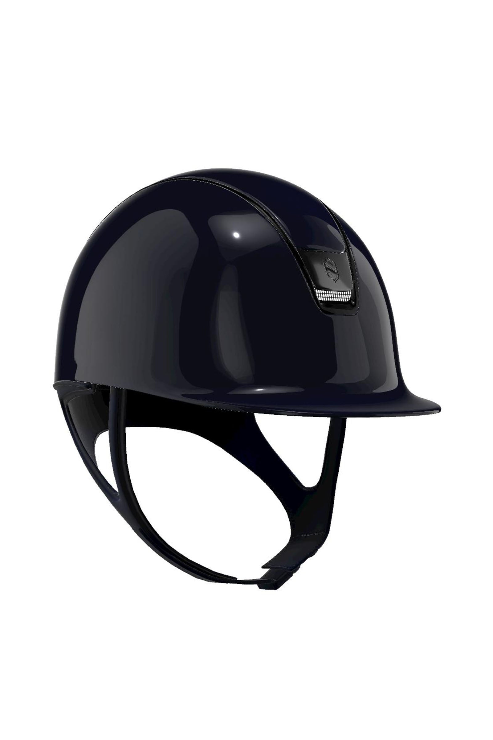 Samshield Regular Glossy Svart Chrome 2.0 Ridehjelm & sikkerhetsvest