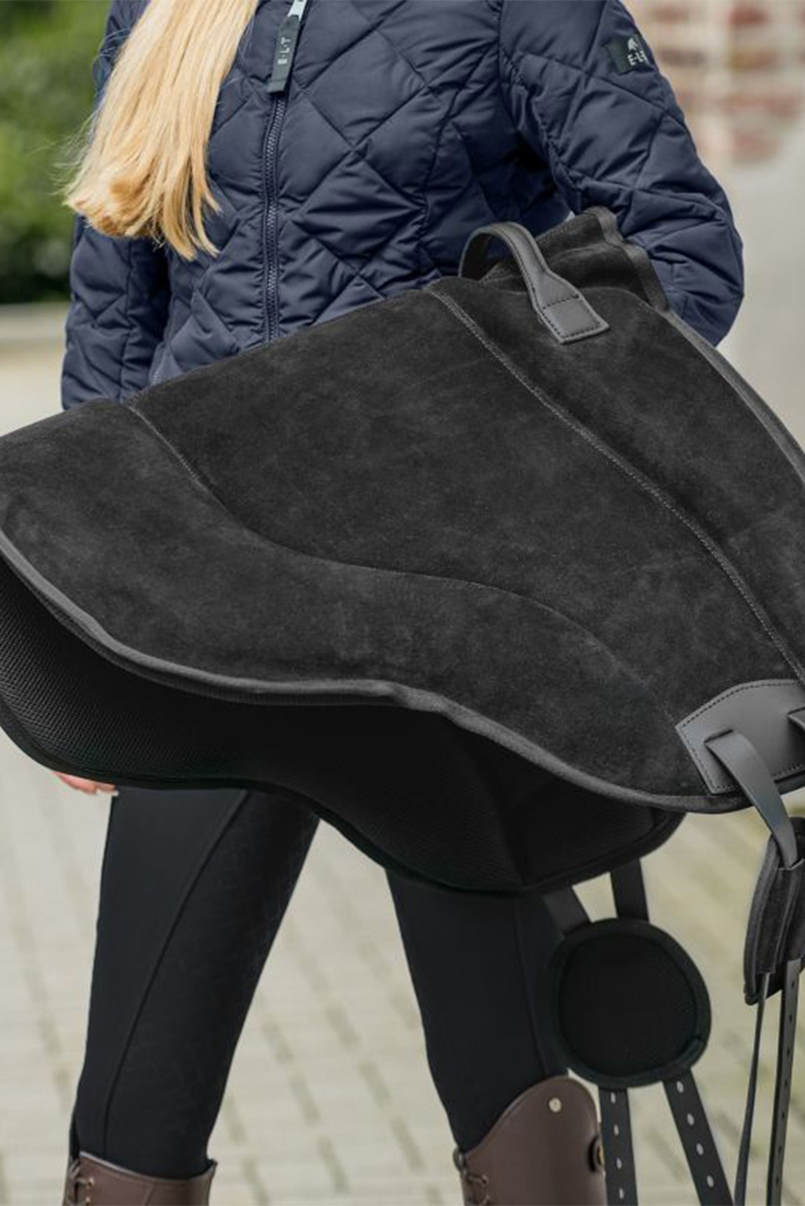 Waldhausen Suede Riding Pad Saddles, Girths & Stirrups