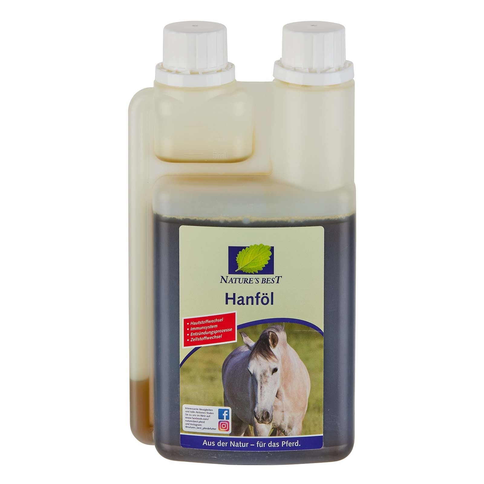 Nature's Best Hemp Oil 500ml Horse Feed & Nutrition