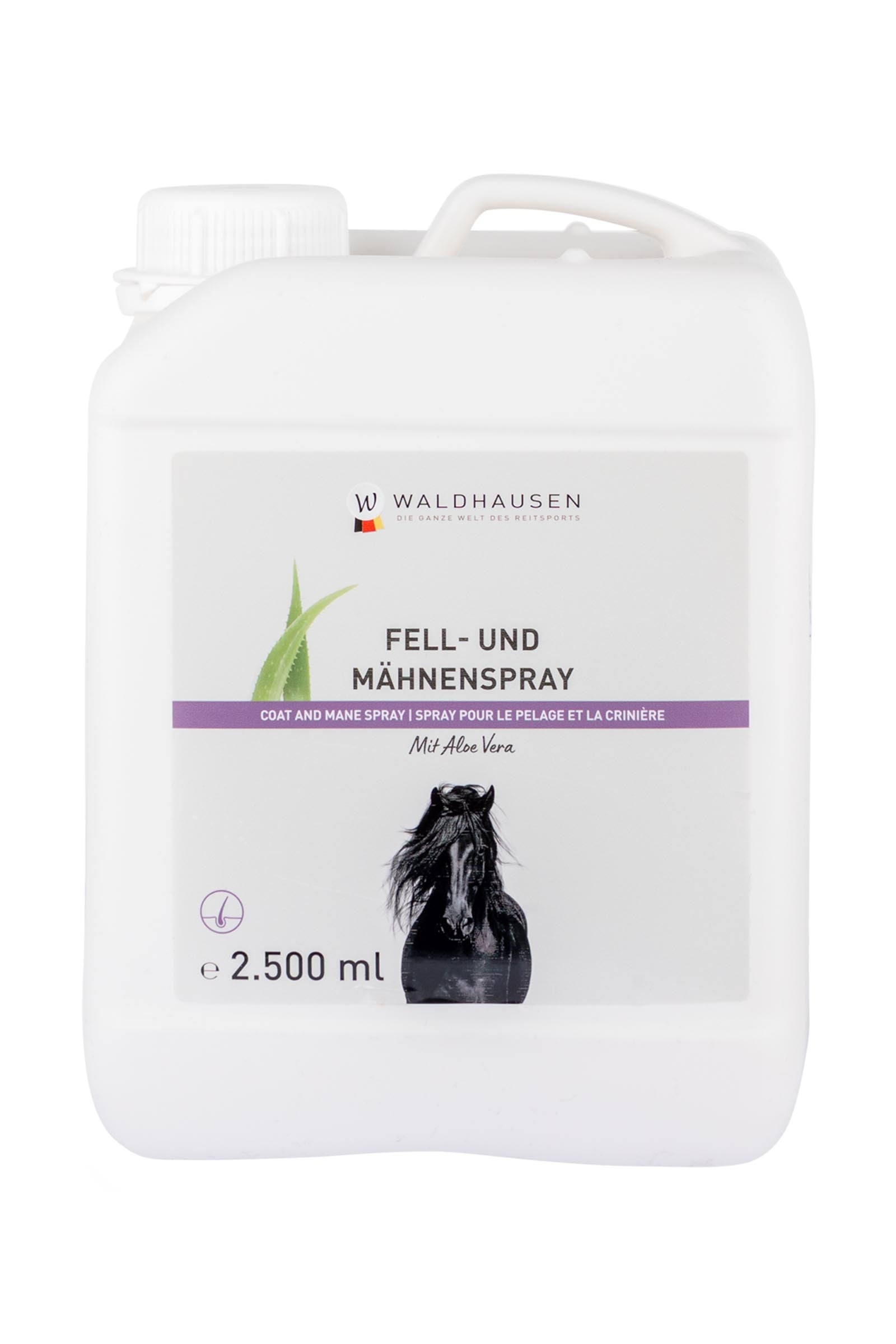 Waldhausen Hår- og halepleiespray med aloe vera, 2,5 l Hestepleie