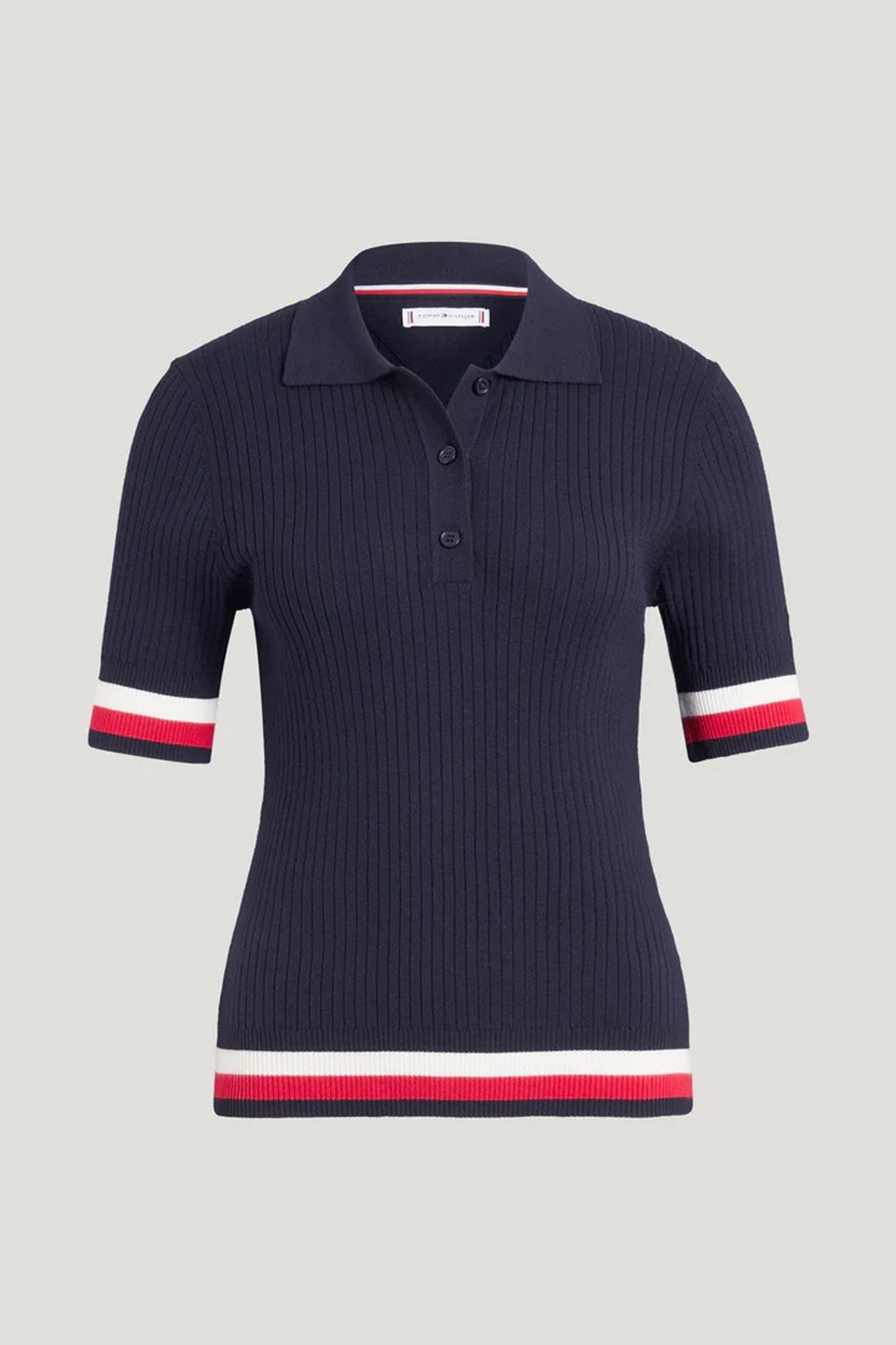 Tommy Hilfiger Equestrian Lenox strikket poloskjorte Rideklær til dame