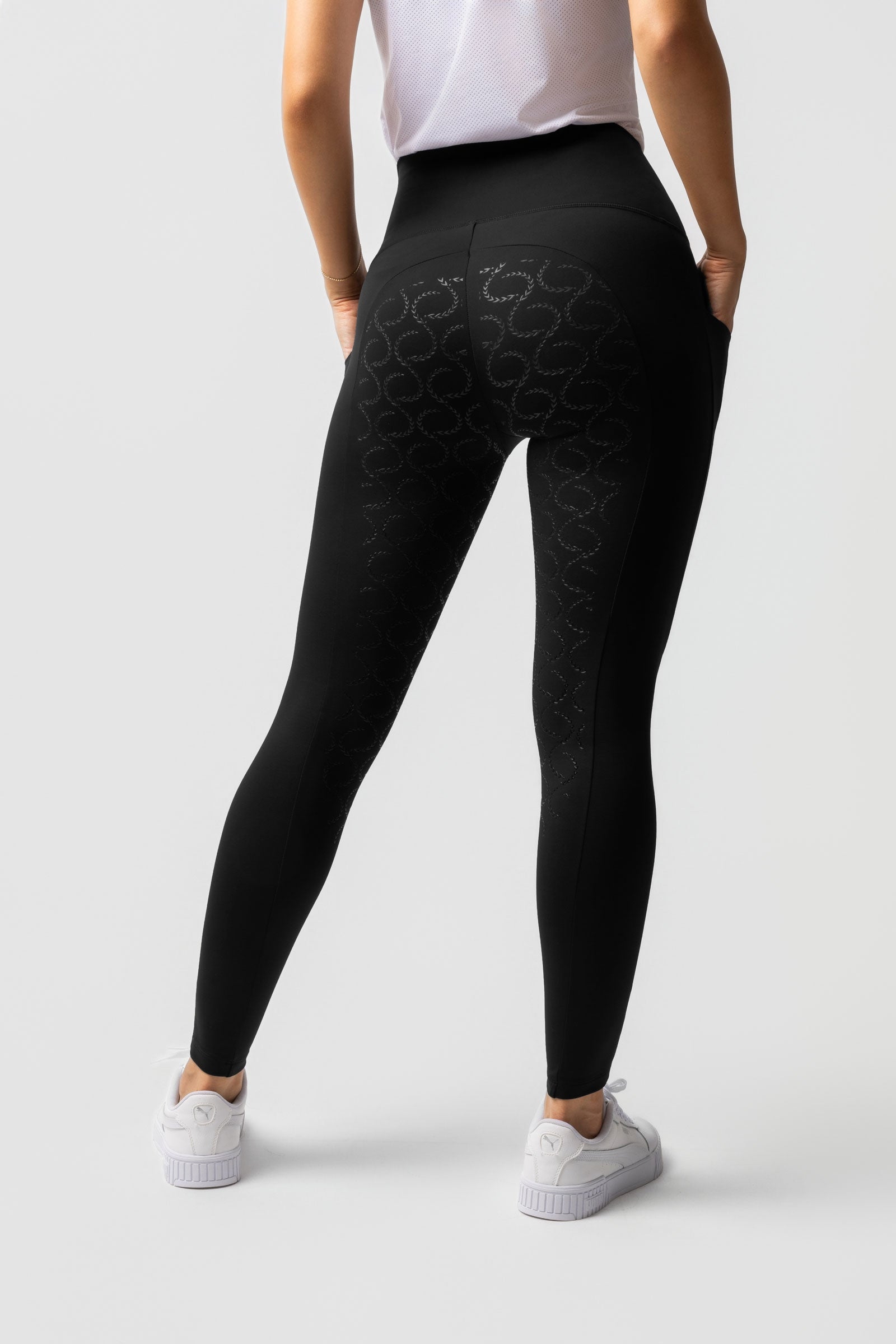 Horze Gillian Damene Thermo Fullgrip leggings Womens Breeches