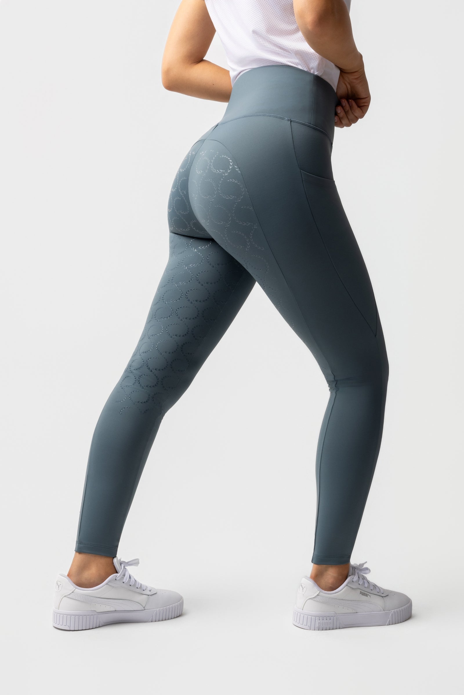 Horze Gillian Damene Thermo Fullgrip leggings Womens Breeches