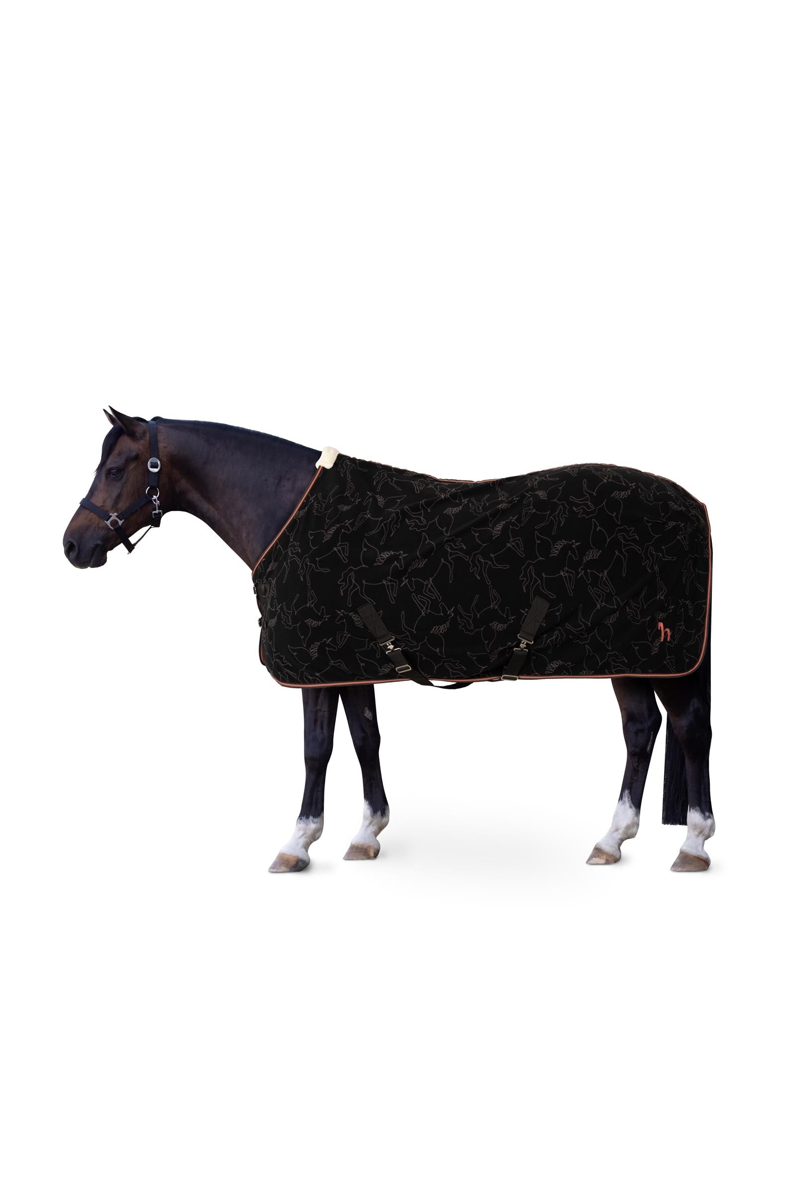 Horze Pegasus fleece Cooler-dekken til ponni Dekken