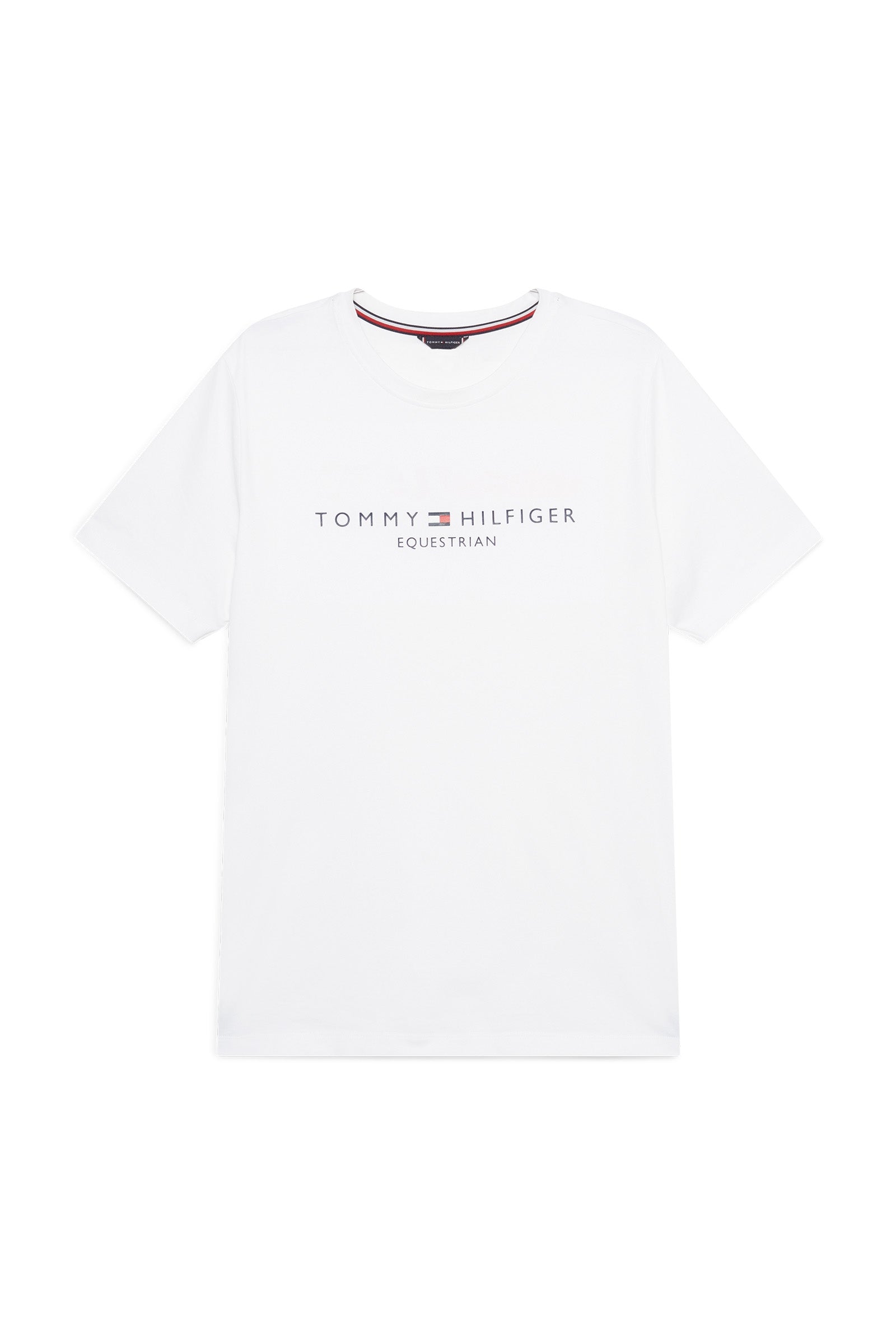 Tommy Hilfiger Equestrian Williamsburg T-skjorte med grafisk trykk og korte ermer Rideklær til herre