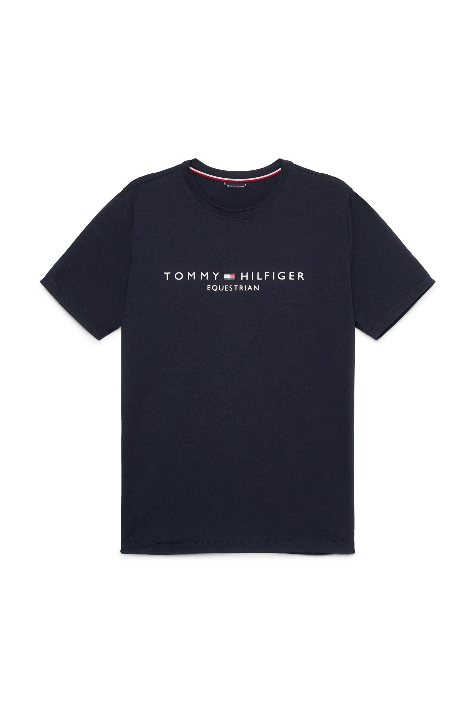 Tommy Hilfiger Equestrian Williamsburg T-skjorte med grafisk trykk og korte ermer Rideklær til herre