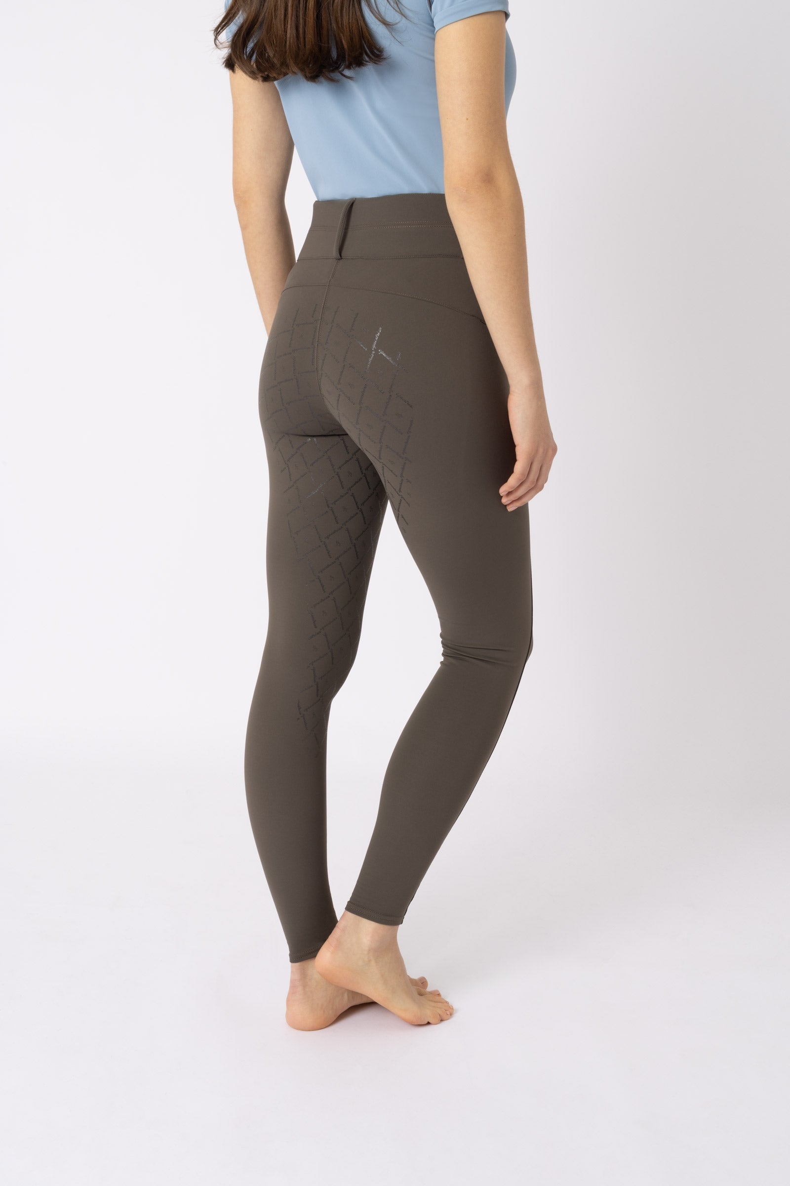 Horze Sophie helforsterket ridebukse med høyt liv til dame Womens Breeches