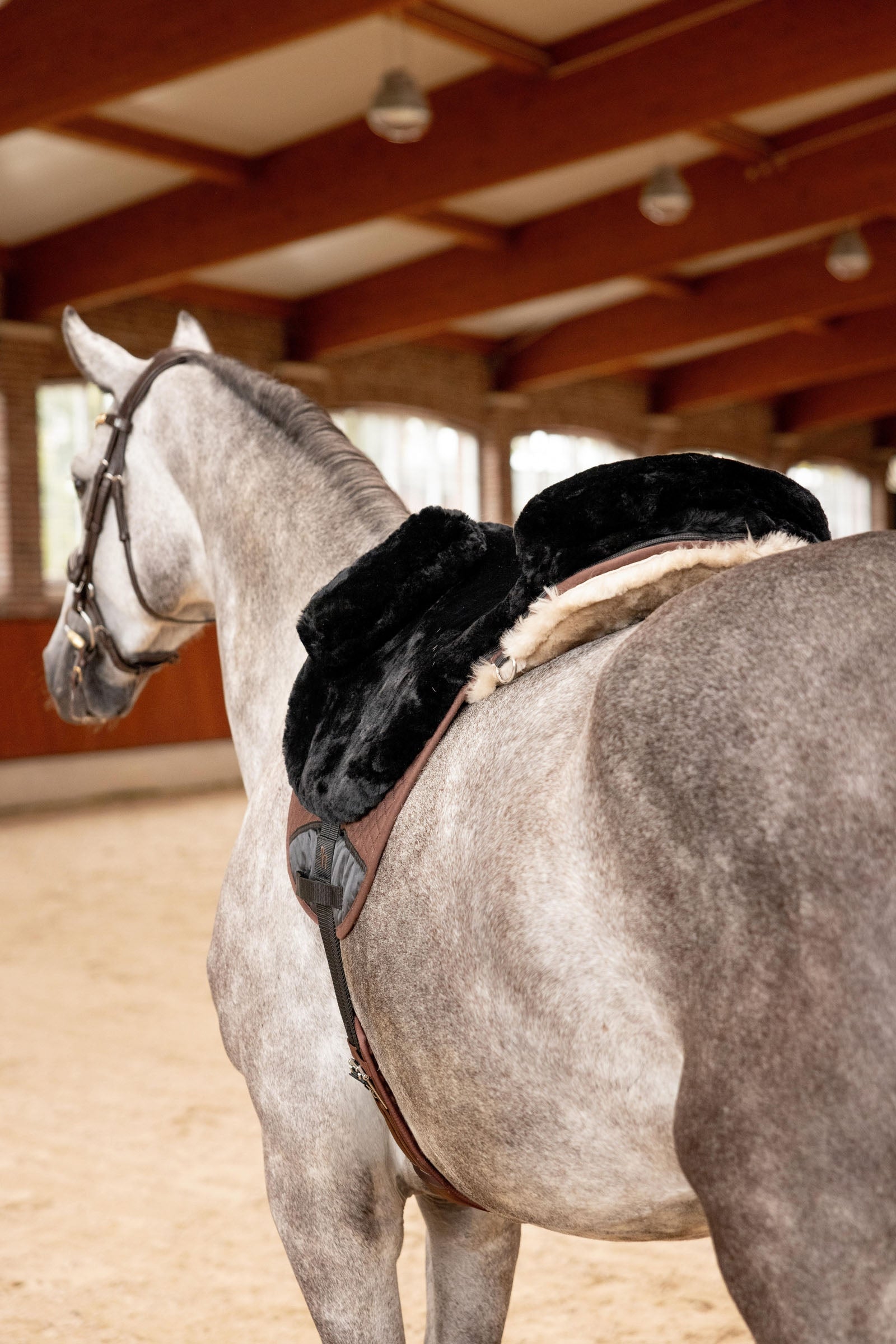 Horze Sheepskin Bareback Saddle Saddles, Girths & Stirrups