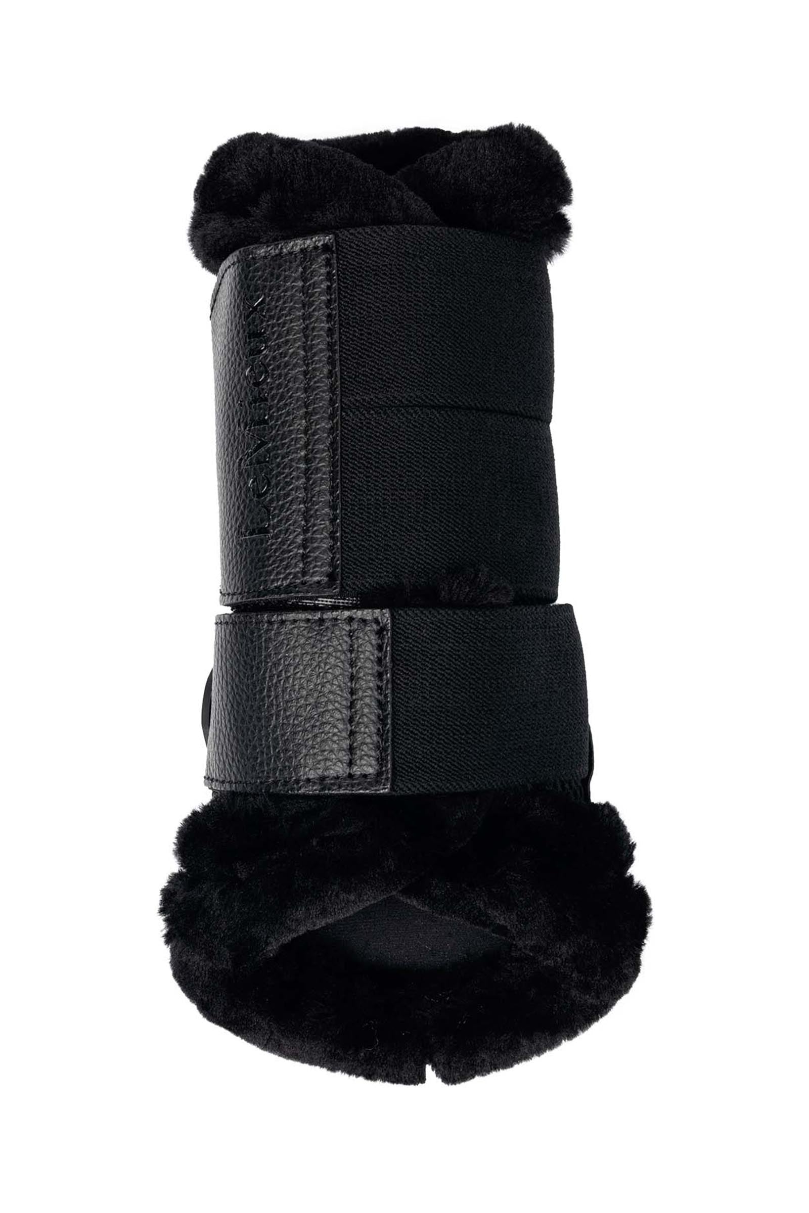 LeMieux Mesh Brushing Boots With Fleece Edging Leg Protection & Hoof Protection for Horses