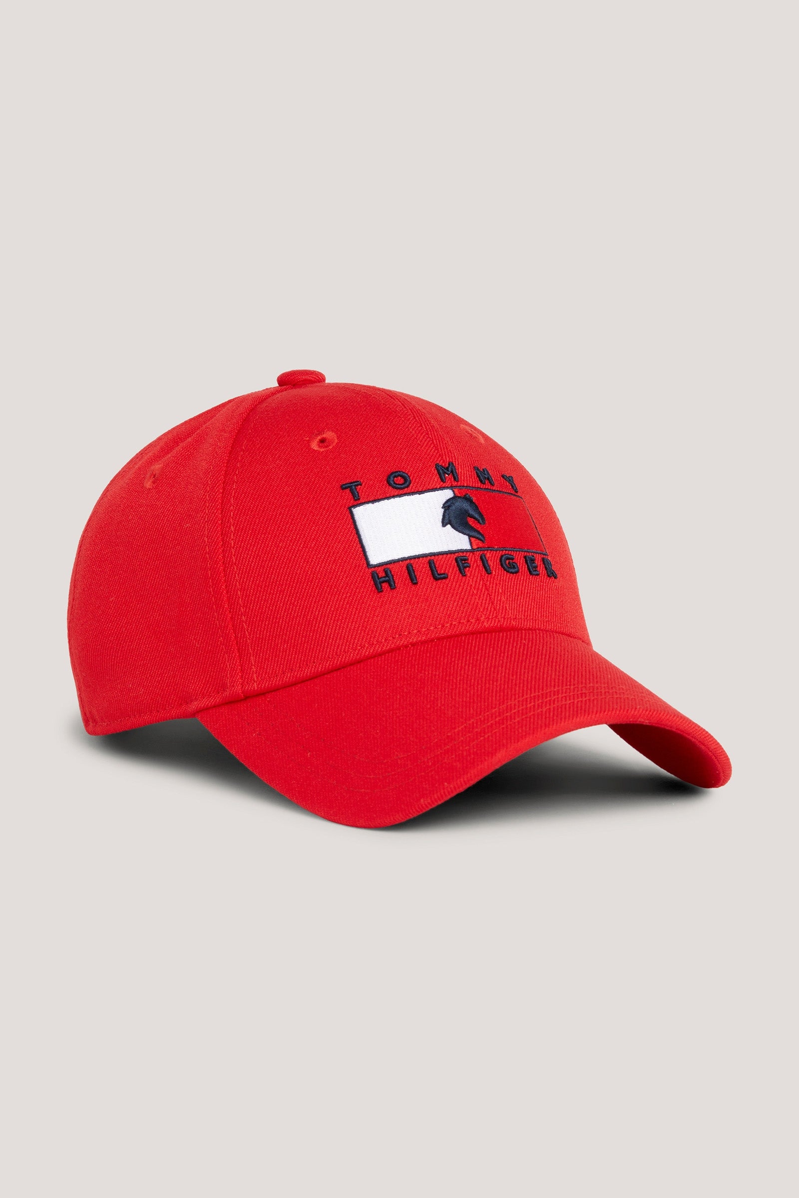 Tommy Hilfiger Equestrian Montreal Vannavstøtende Flag Logo Cap Accessories