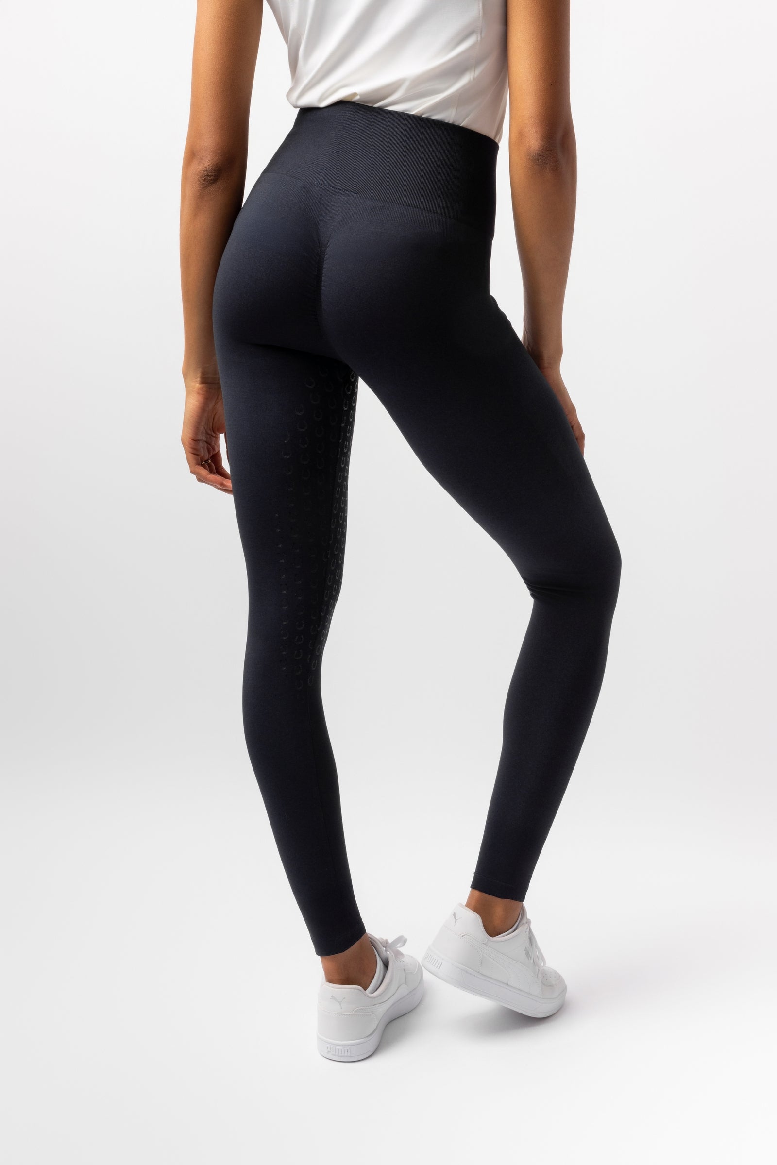 Horze Nessa Sømløse Fullgrip Scrunch Tights Womens Breeches