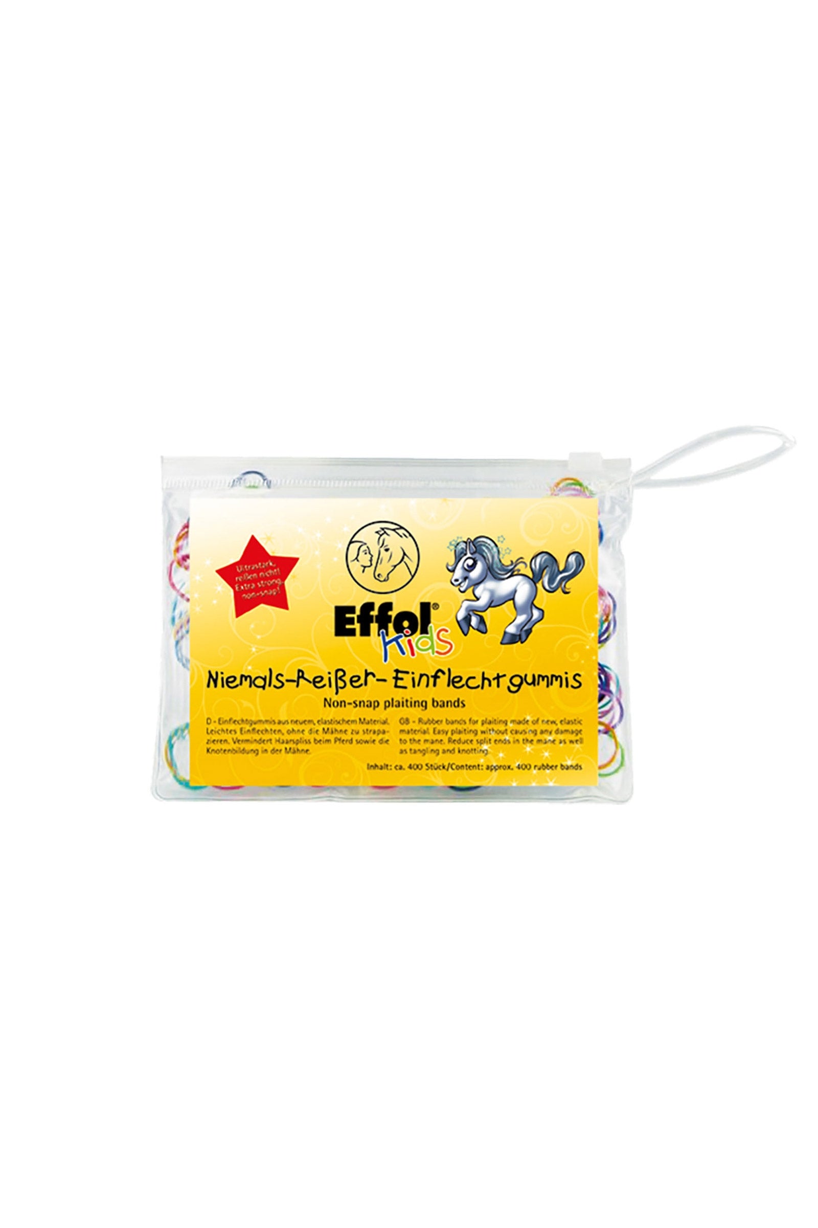 Effol Lids Slickbands, farget, 400 stk. Strigleutstyr