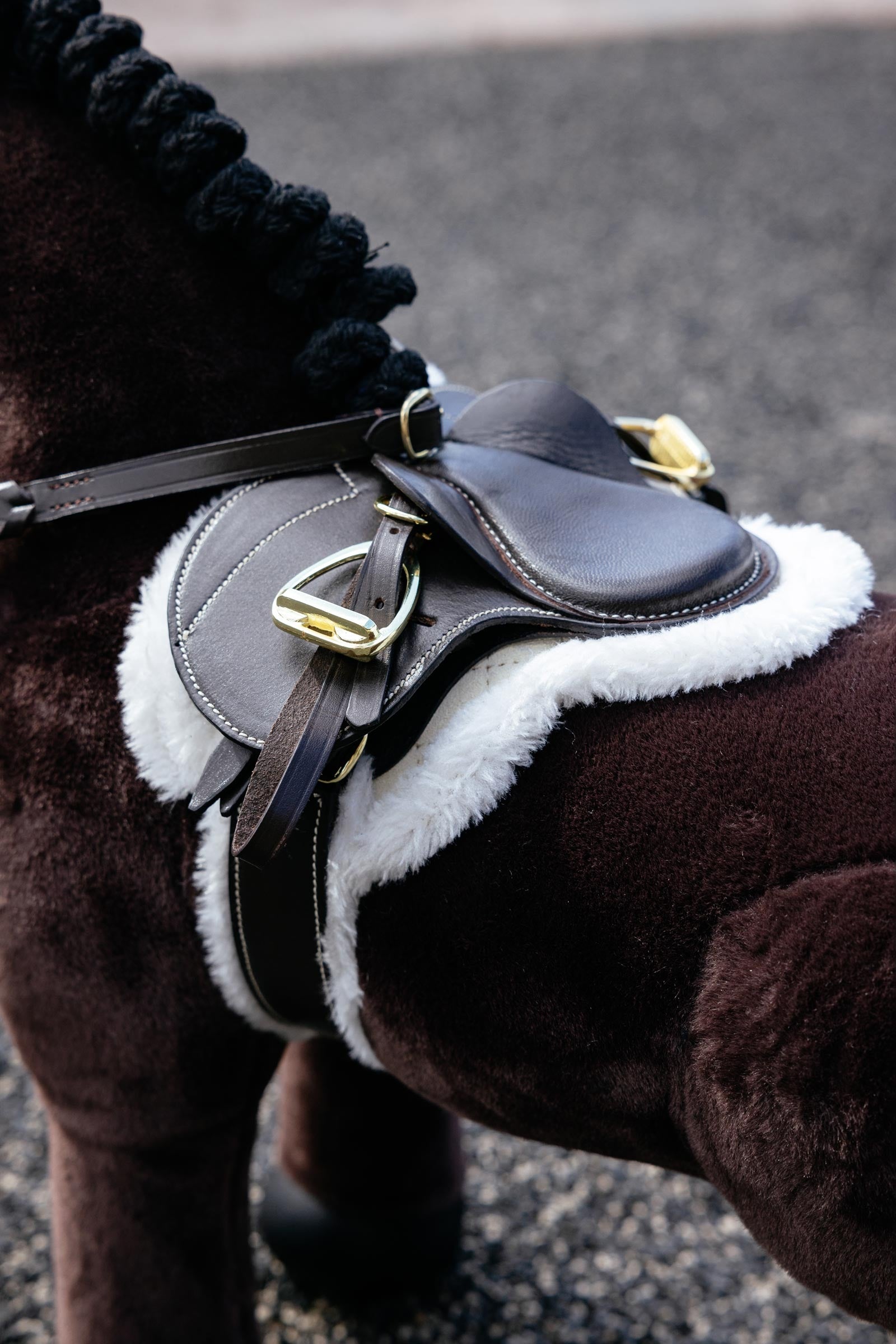 LeMieux Hunter sprangsjabrak og gjord for leke ponni Gaver