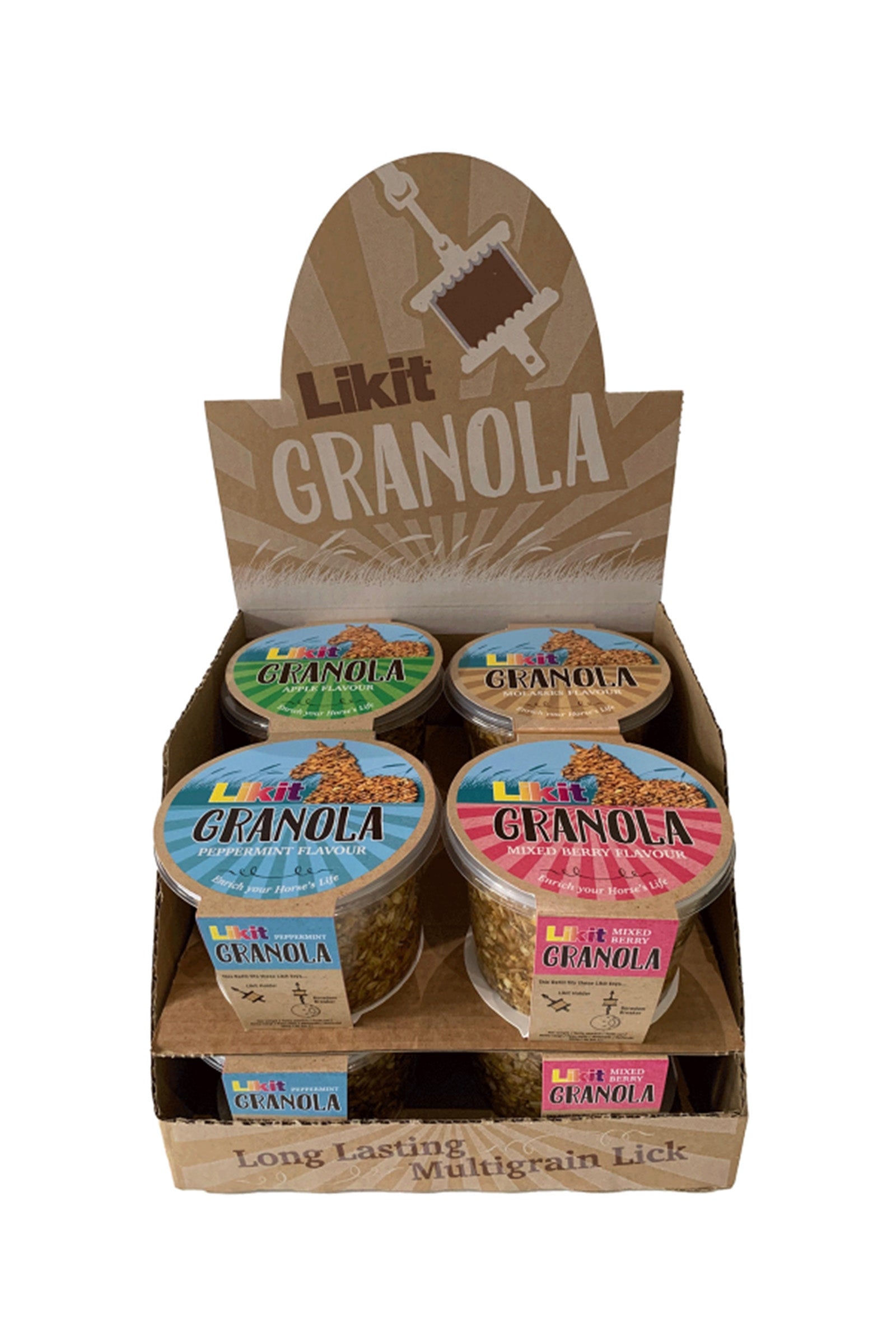 Likit Granola Assortment (8 stk) Horse Feed & Nutrition