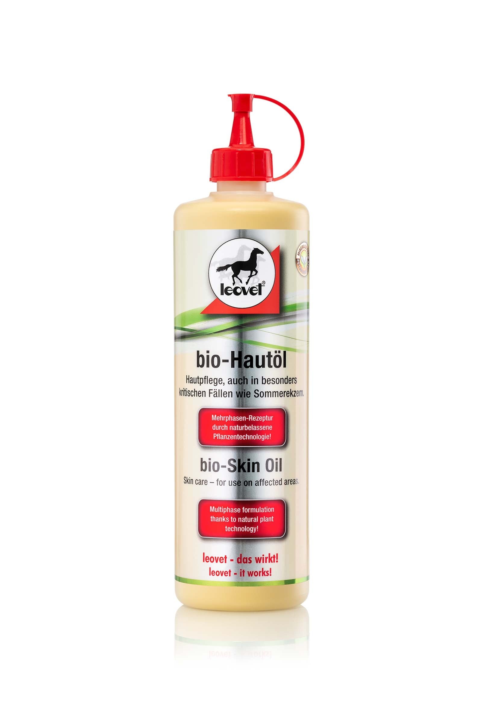 Leovet bio-Skin olje, 500 ml Hestepleie
