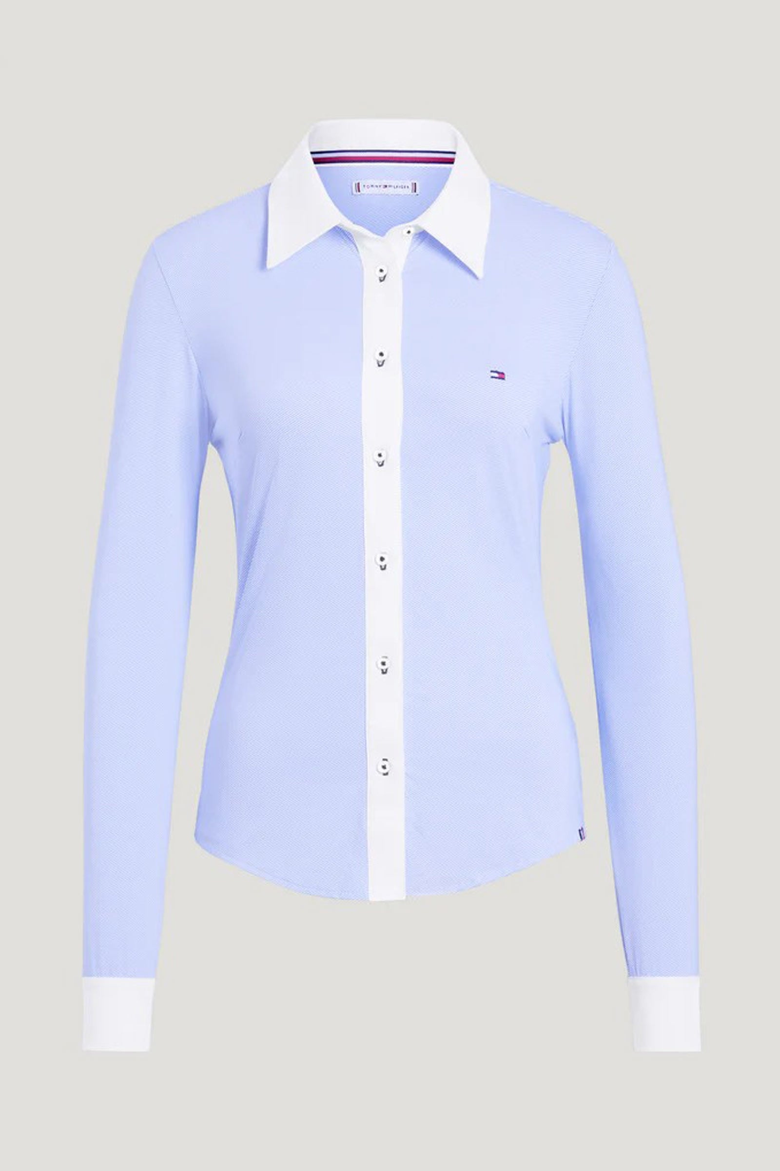 Tommy Hilfiger Equestrian Tommy Hilfiger Essex stretch oxfordskjorte for dame Rideklær til dame