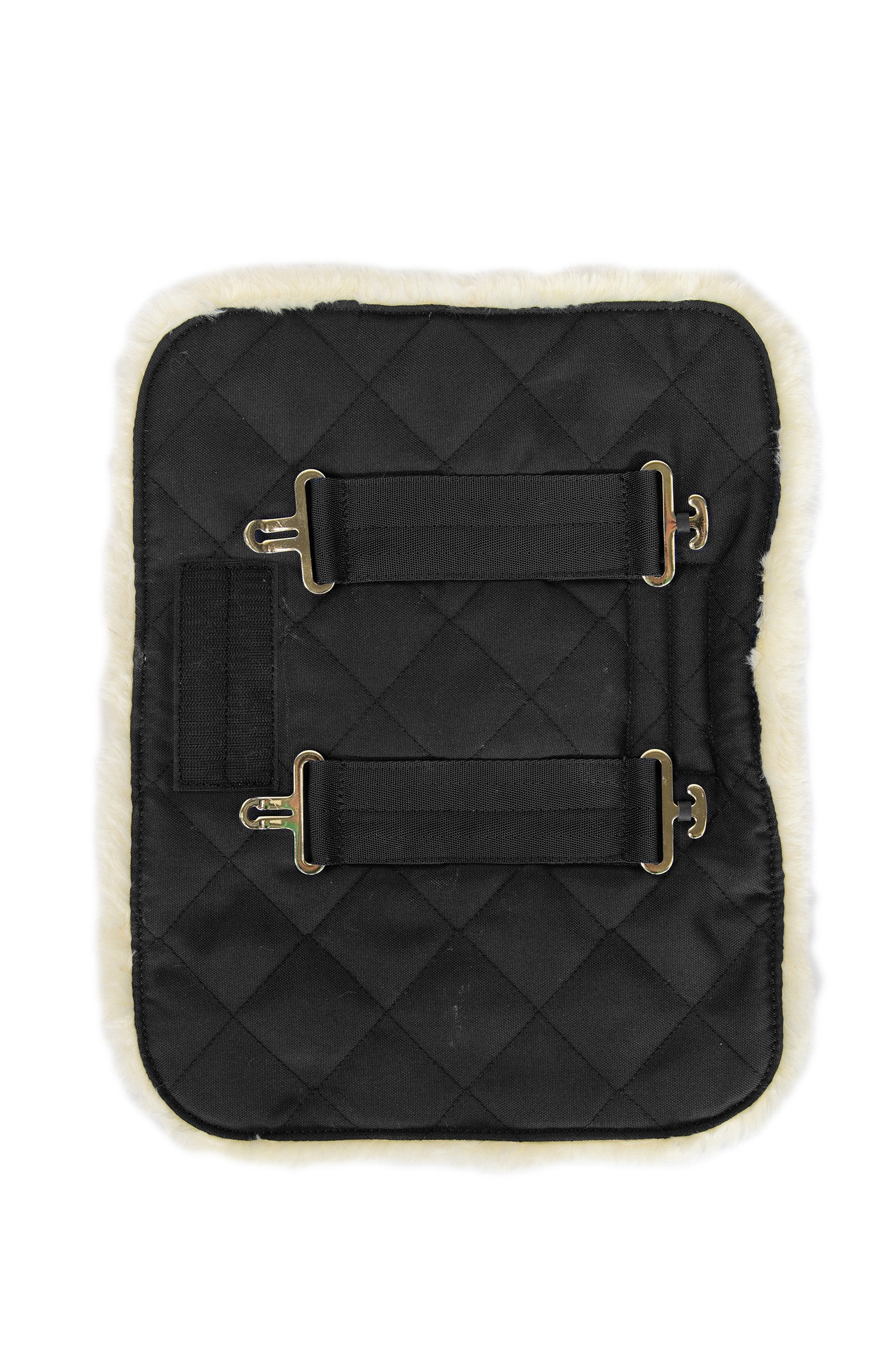 Kentucky Horsewear Quilted Chest Expander med saueskinn 2 spenner Dekken